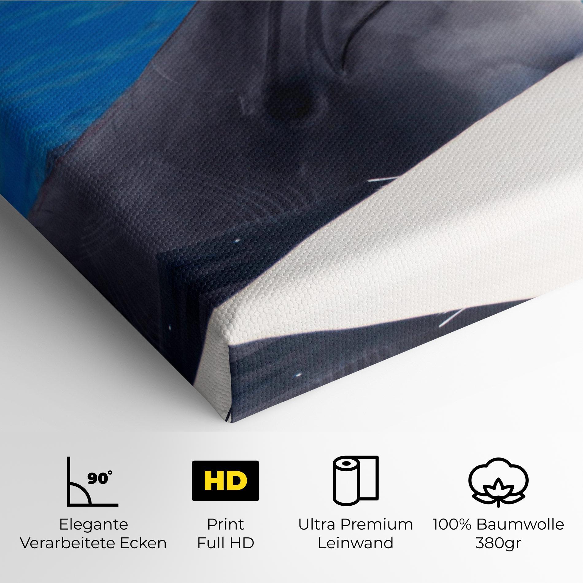 Leinwandbild Cute Dolphin mockup 4