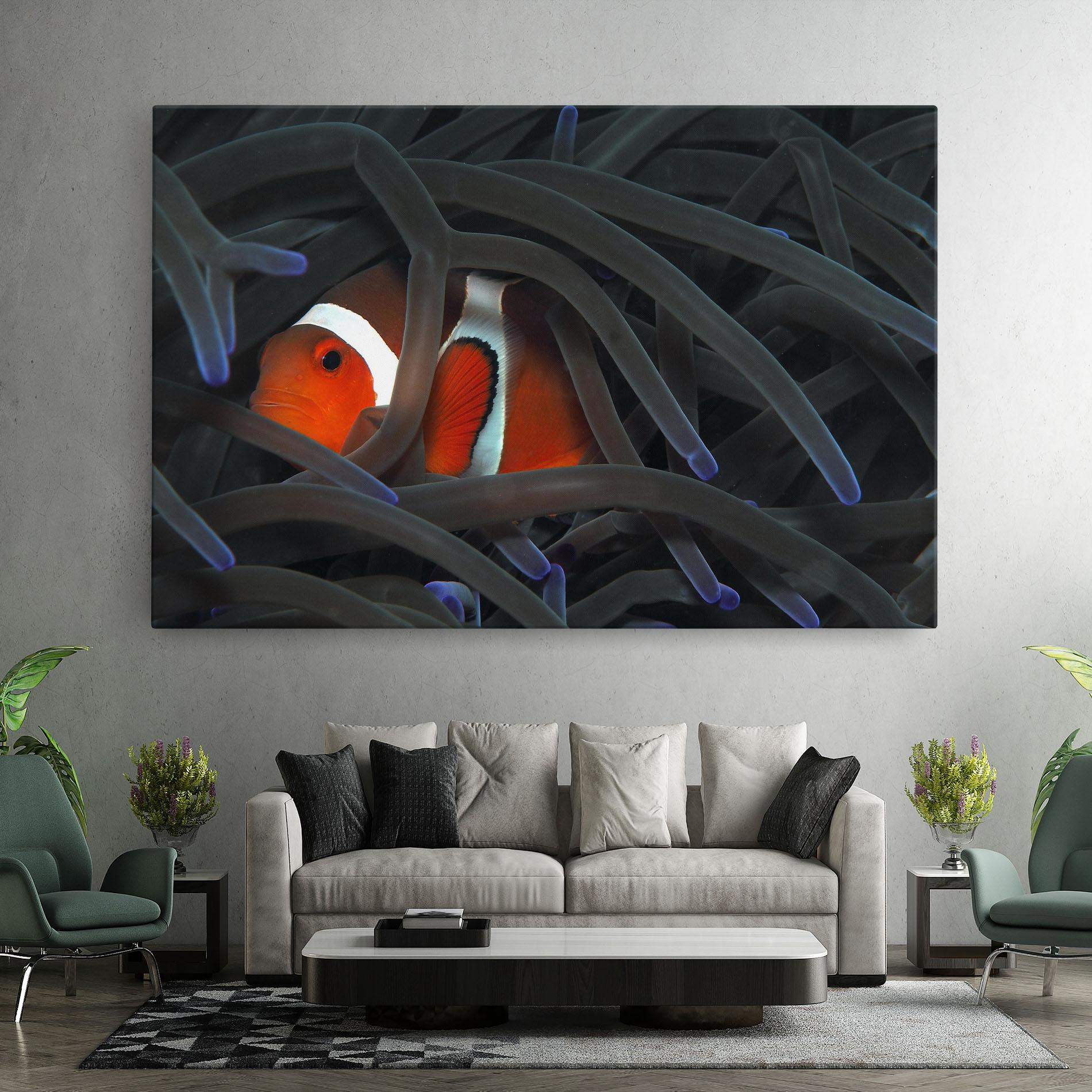 Leinwandbild Nemo Hiding mockup 7