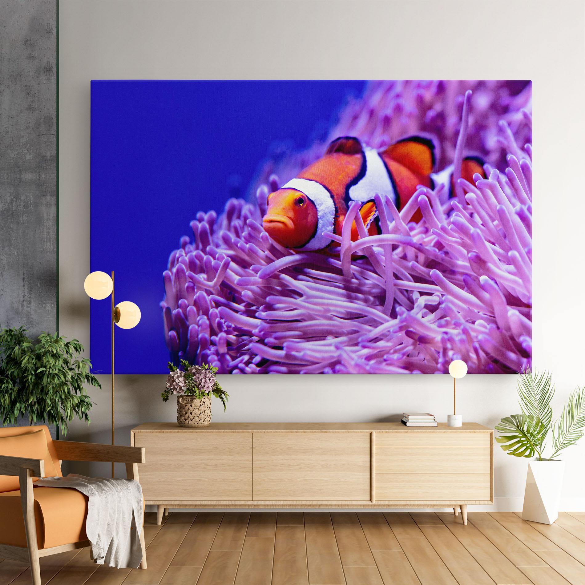 Leinwandbild Angry Nemo mockup 9