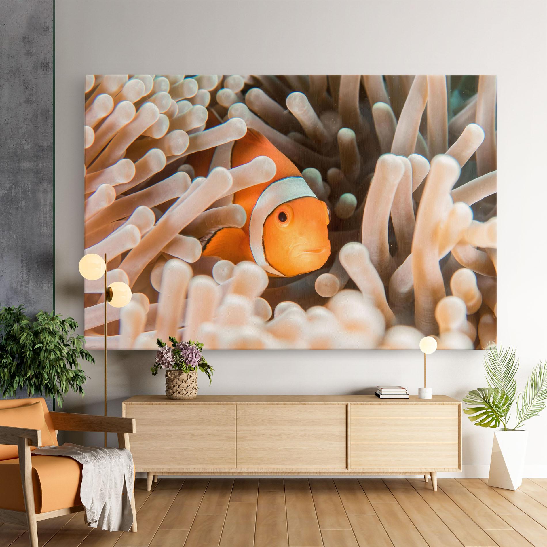 Leinwandbild Cute Nemo mockup 9