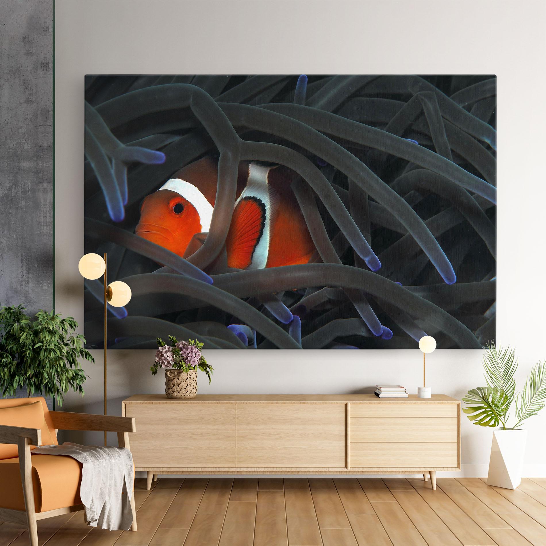 Leinwandbild Nemo Hiding mockup 9