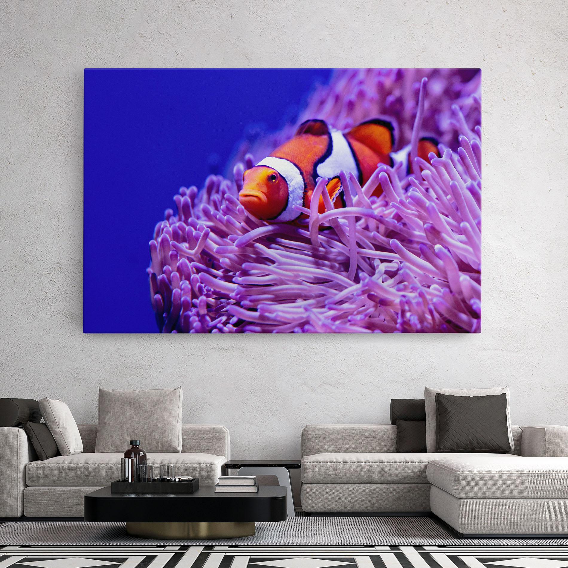 Leinwandbild Angry Nemo mockup 2