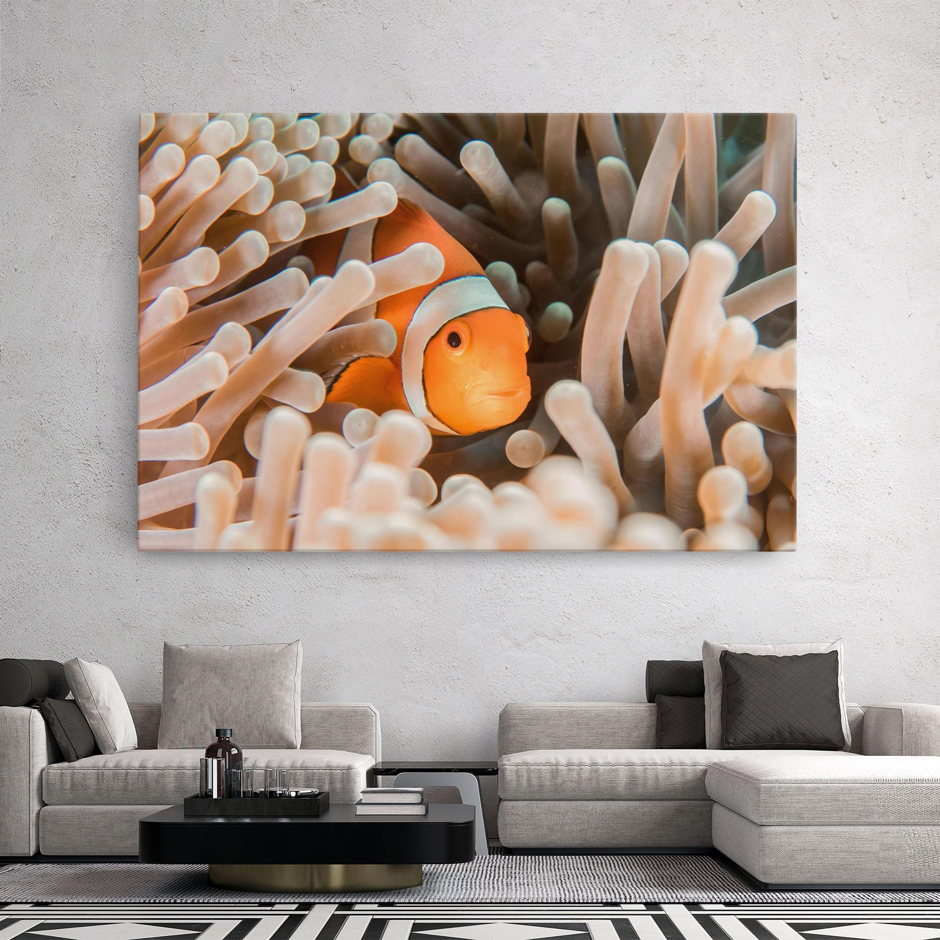Leinwandbild Cute Nemo mockup 2