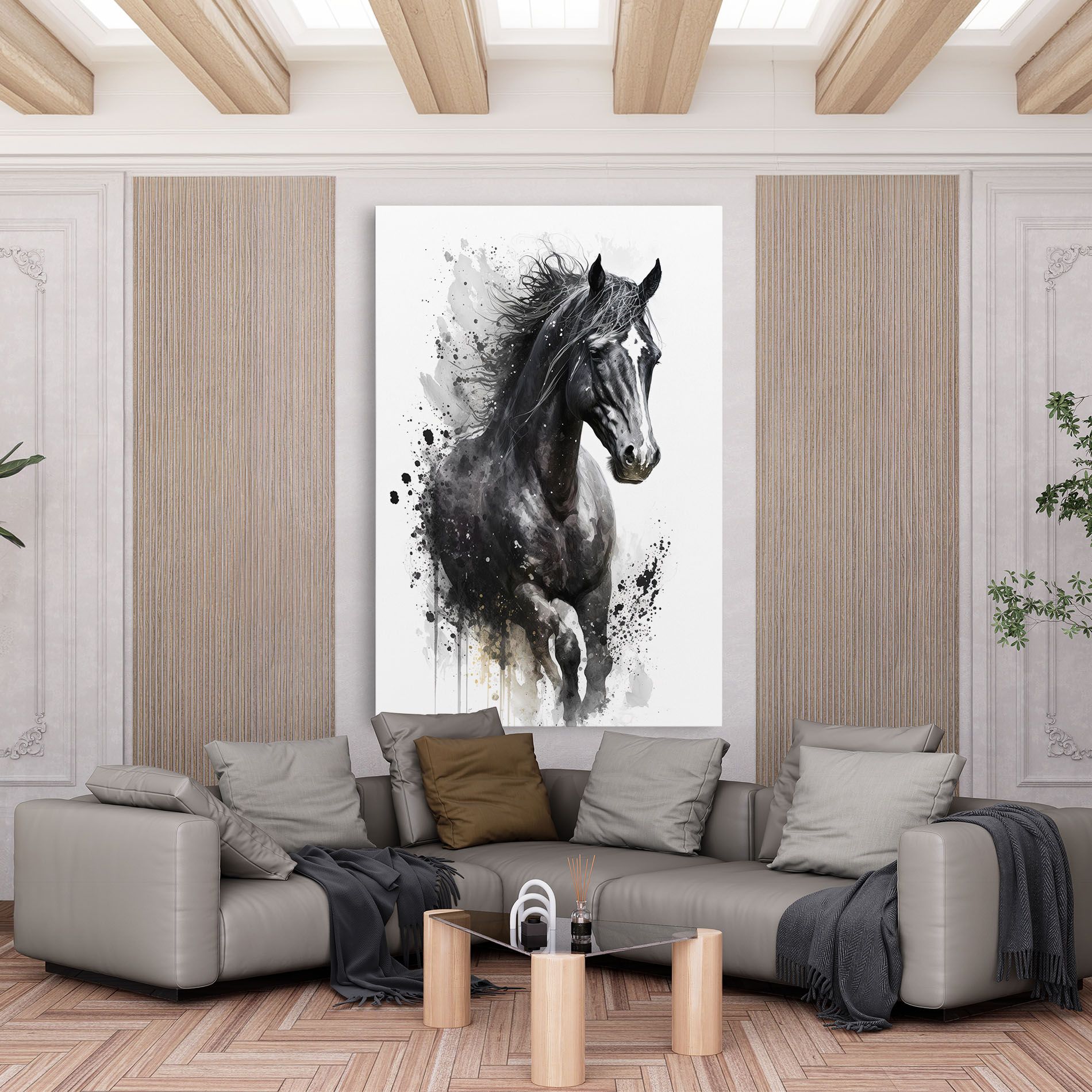 Black Horse mockup 6