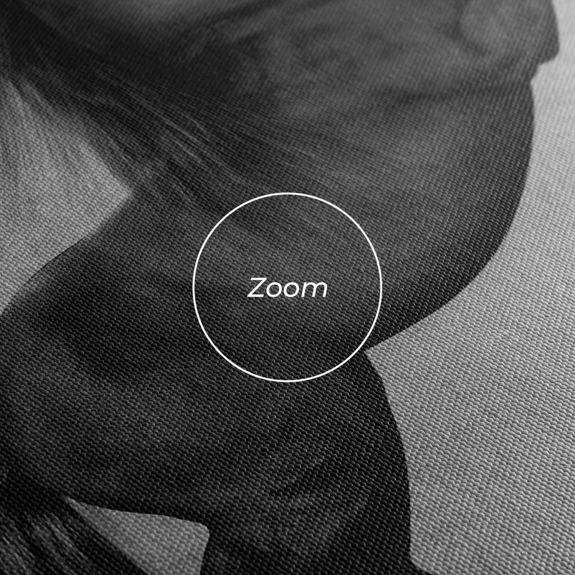 Leinwandbild Black Horse Jumping mockup 3