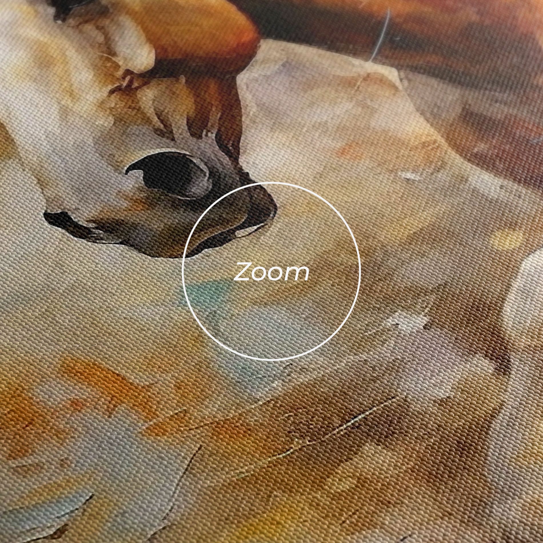 Brown Horse Running mockup 3