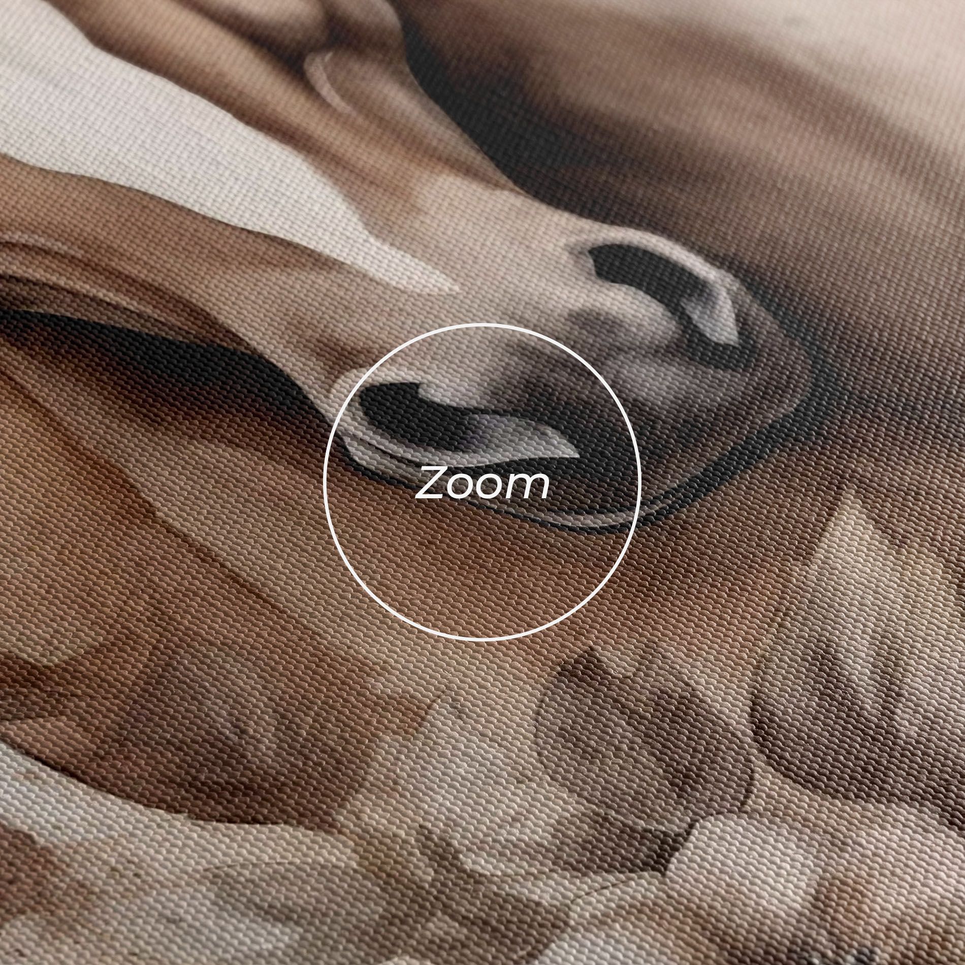 Flower Brown Horse mockup 3