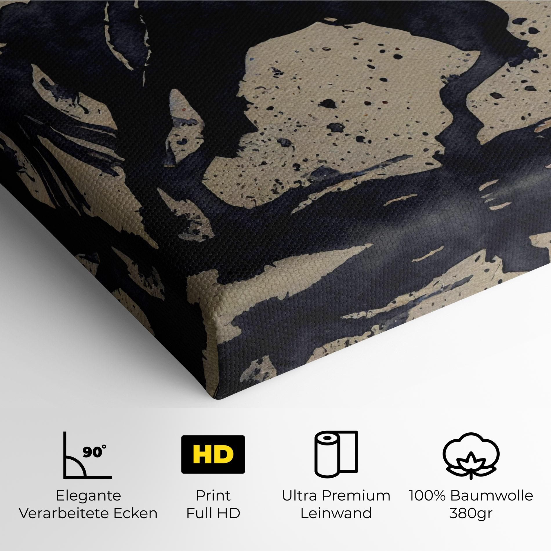 Watercolor Black Horse mockup 4