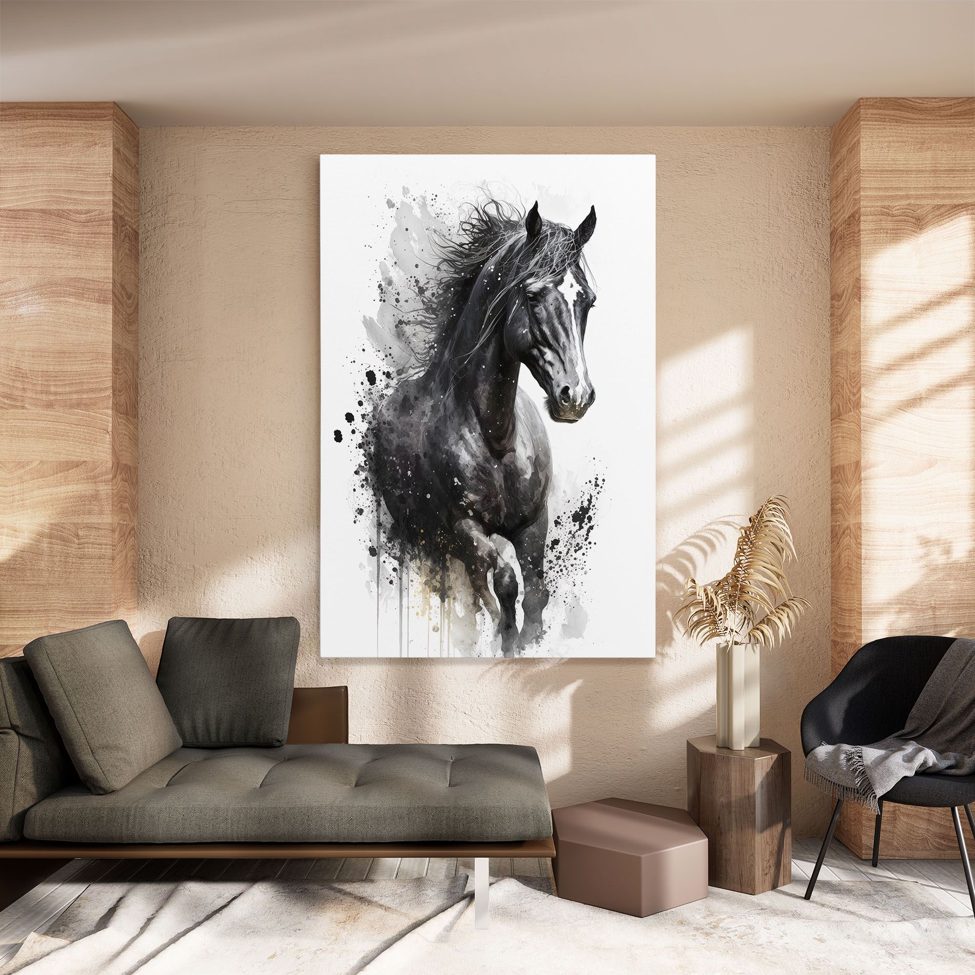 Black Horse mockup 8