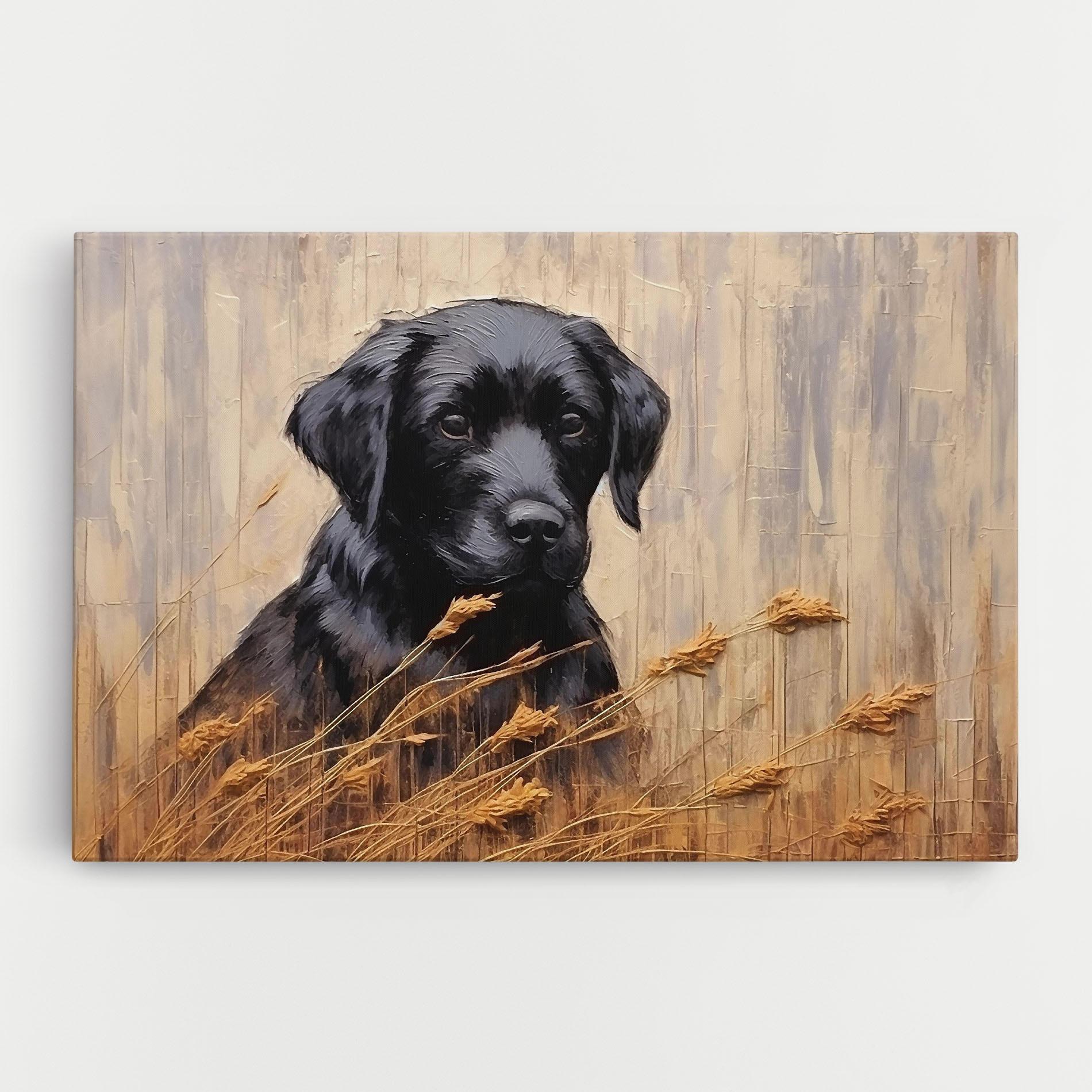 Leinwandbild Black Dog Art mockup 0
