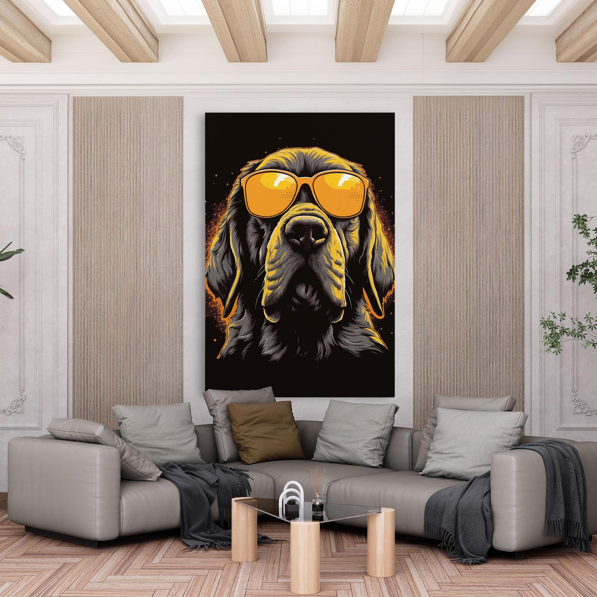 Leinwandbild Coolest Dog mockup 6