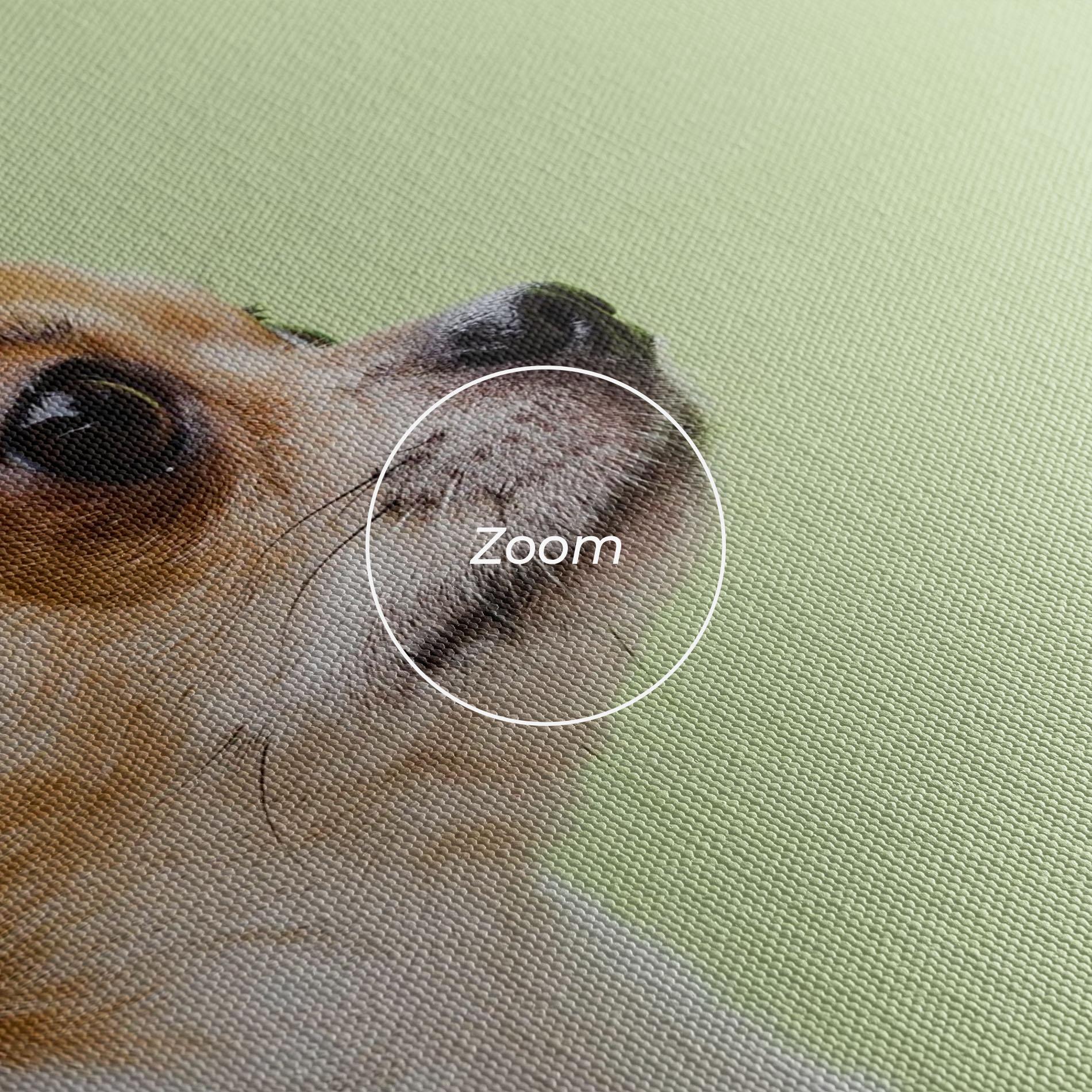 Leinwandbild Chihuahua Dog mockup 3