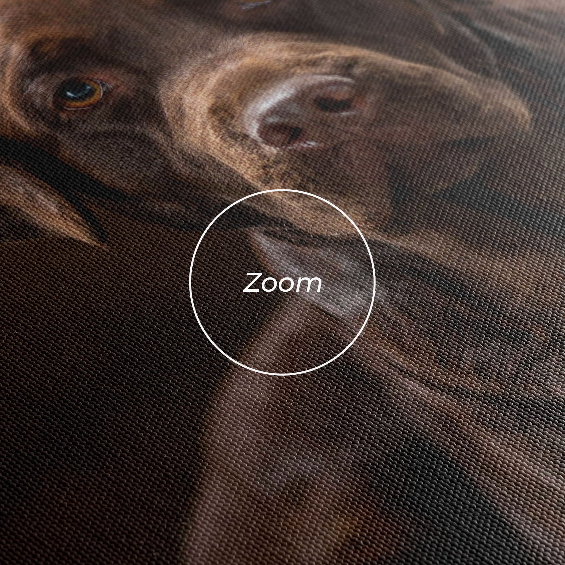 Cute  Brown Labrador mockup 3