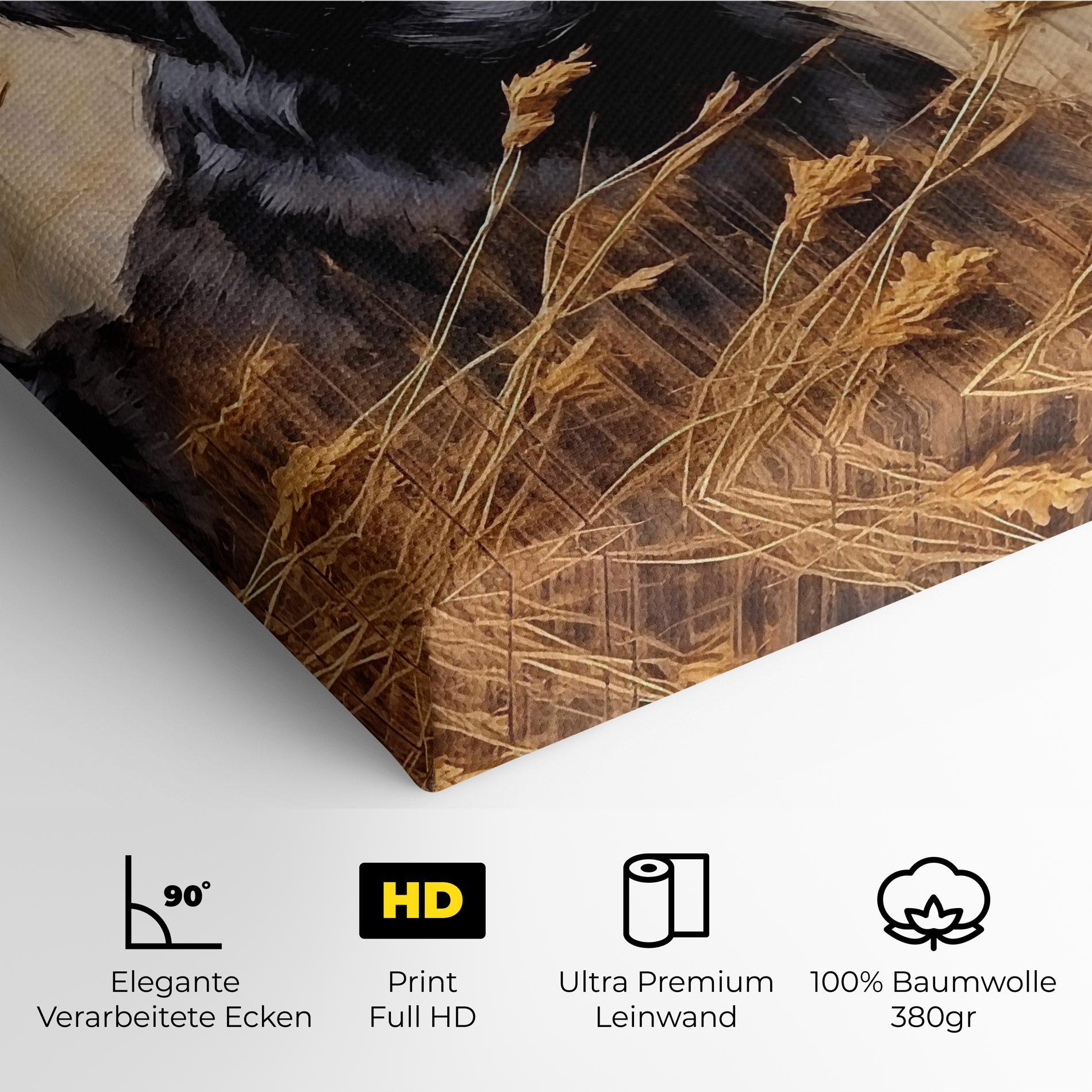 Leinwandbild Black Dog Art mockup 4