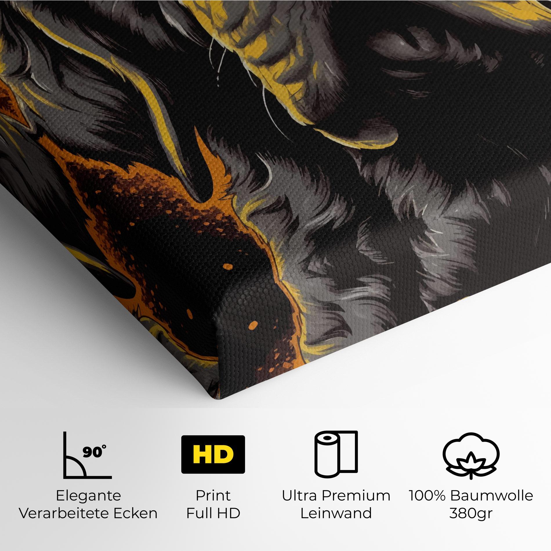 Leinwandbild Coolest Dog mockup 4