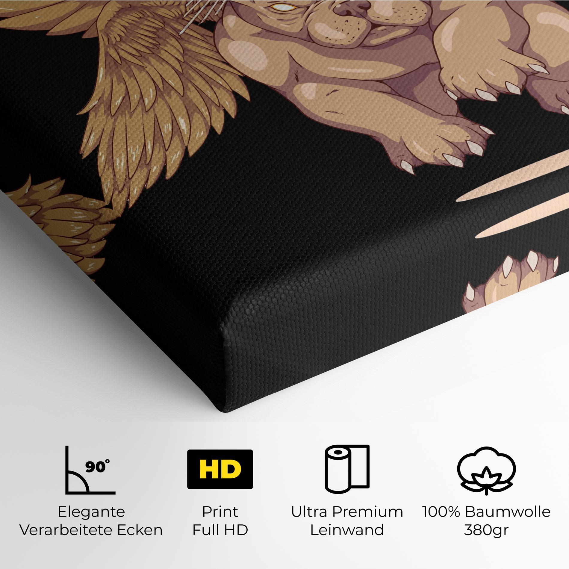 Leinwandbild Doggo mockup 4