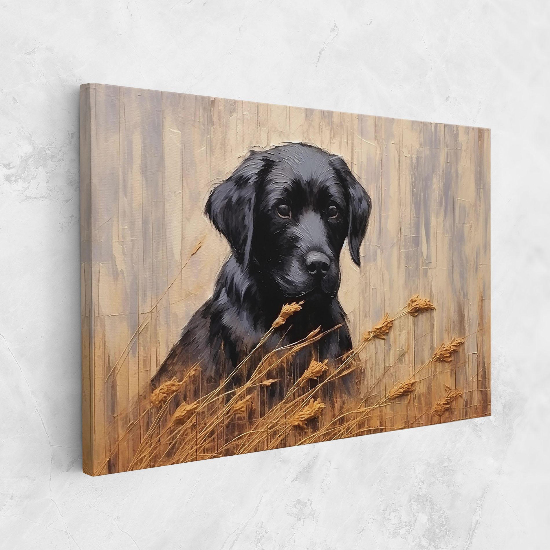 Leinwandbild Black Dog Art mockup 1