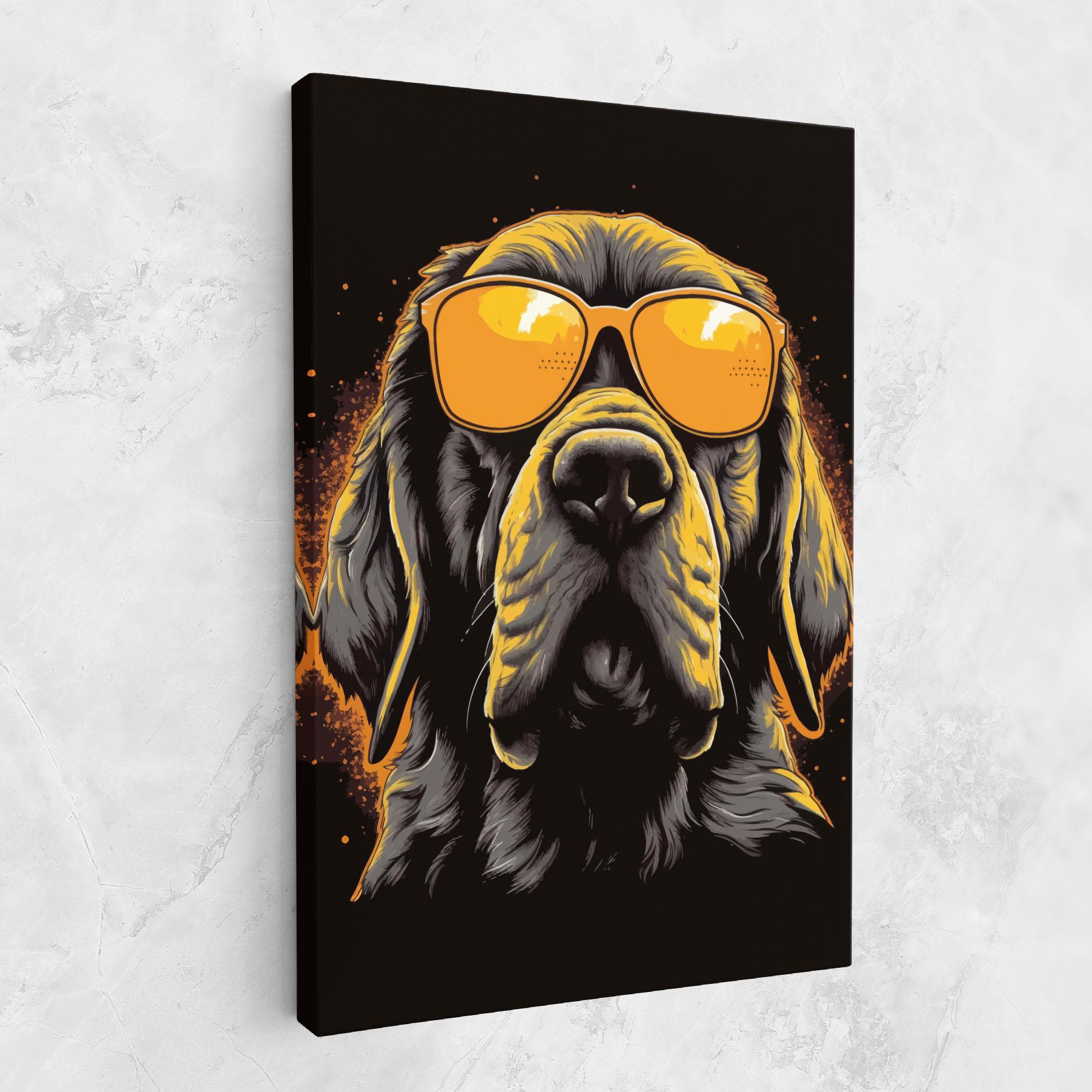 Leinwandbild Coolest Dog mockup 1