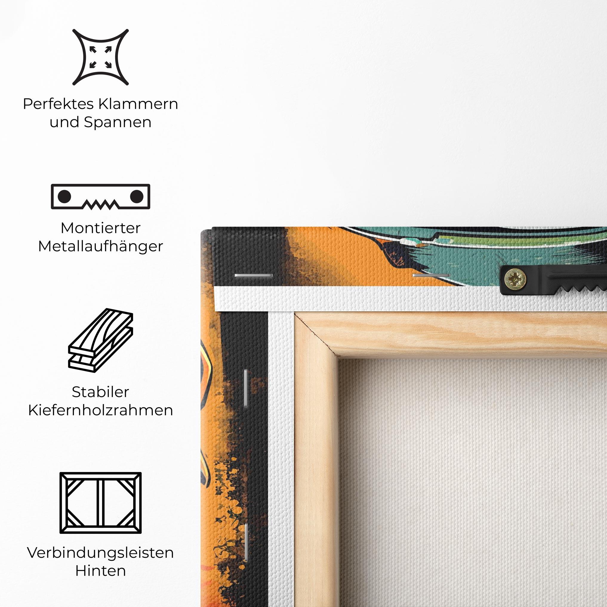 Leinwandbild Cool Dog mockup 5