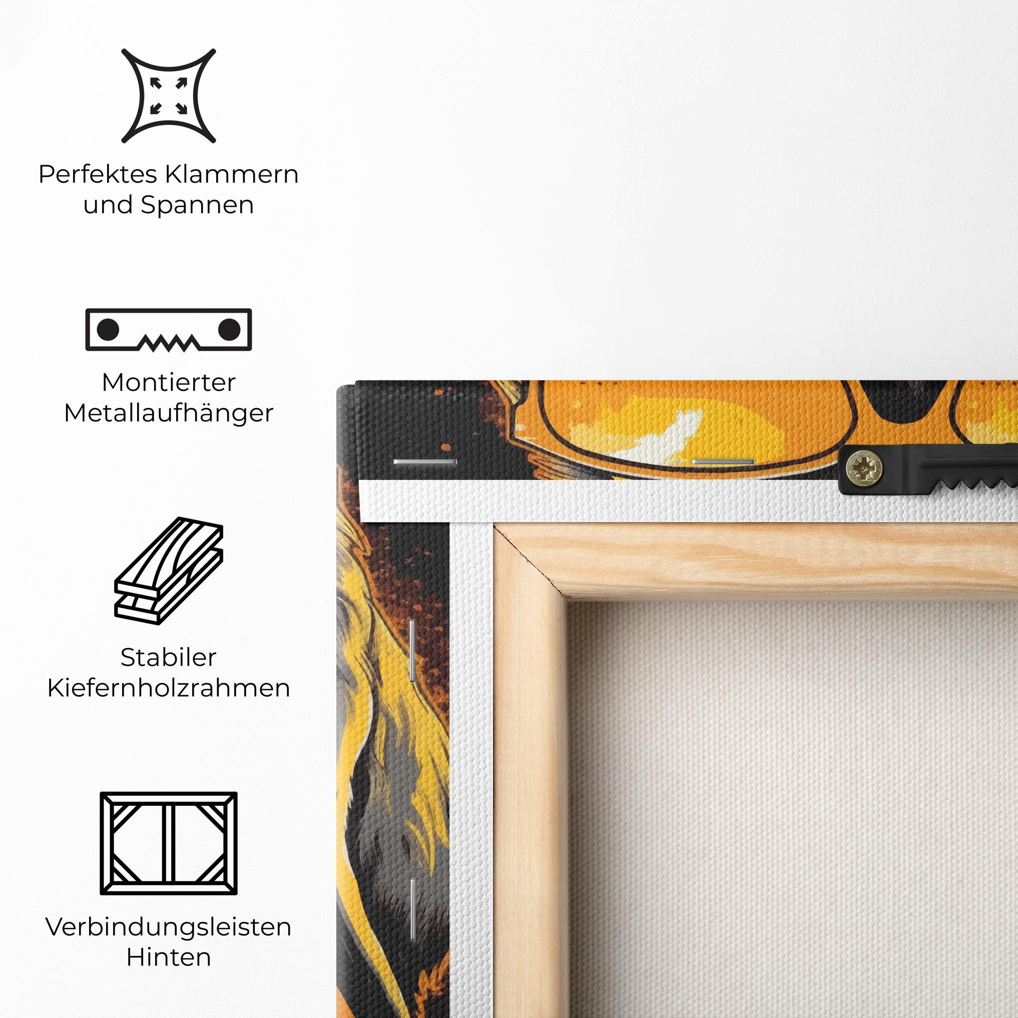 Leinwandbild Coolest Dog mockup 5