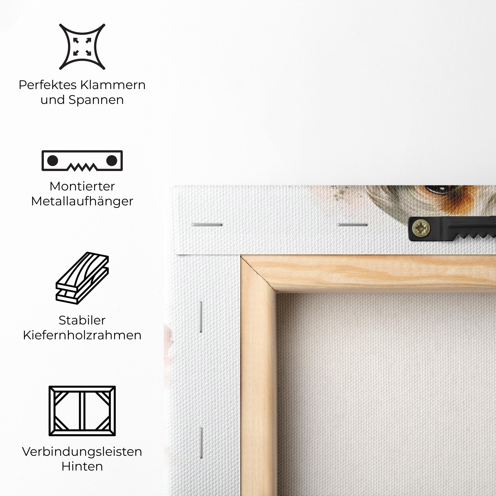 Leinwandbild Cute Little Cocker mockup 5