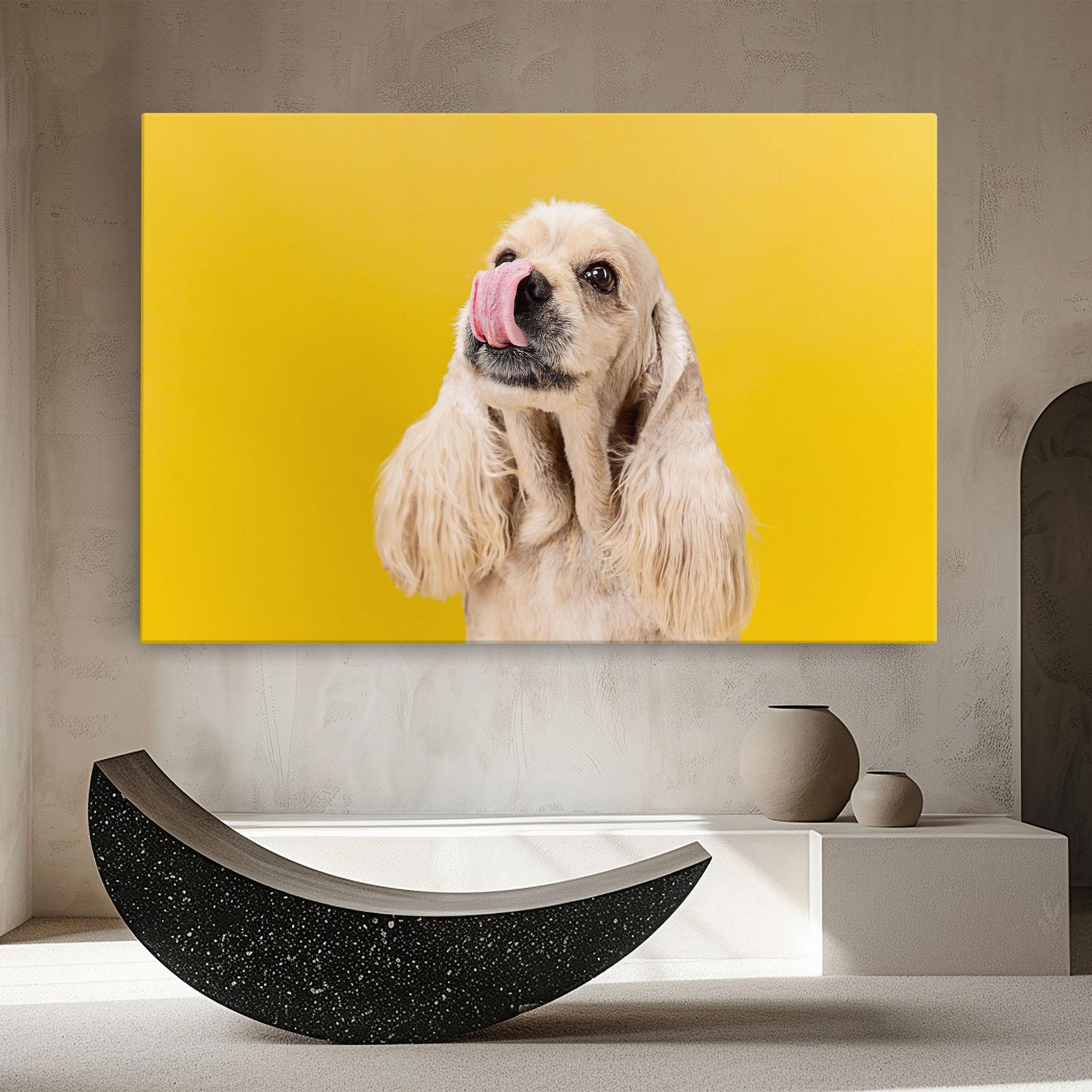 Leinwandbild American Spaniel mockup 8