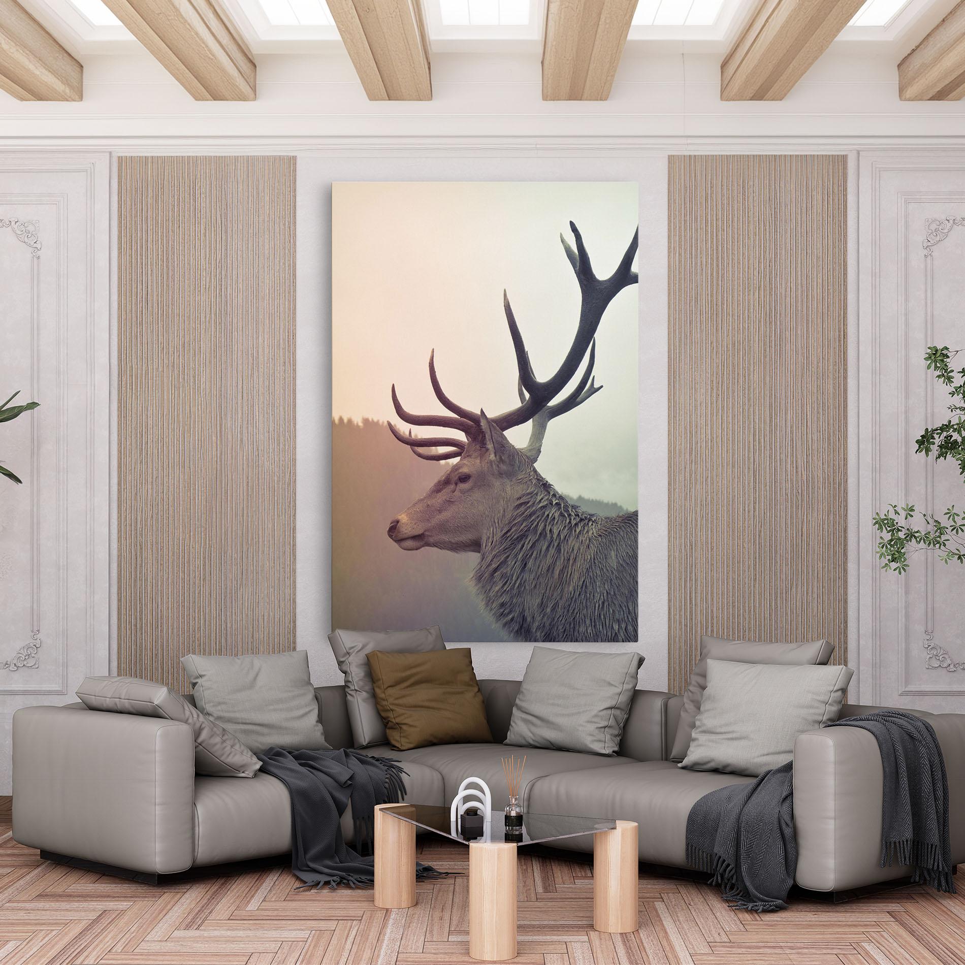 Leinwandbild King Of The Forest mockup 6