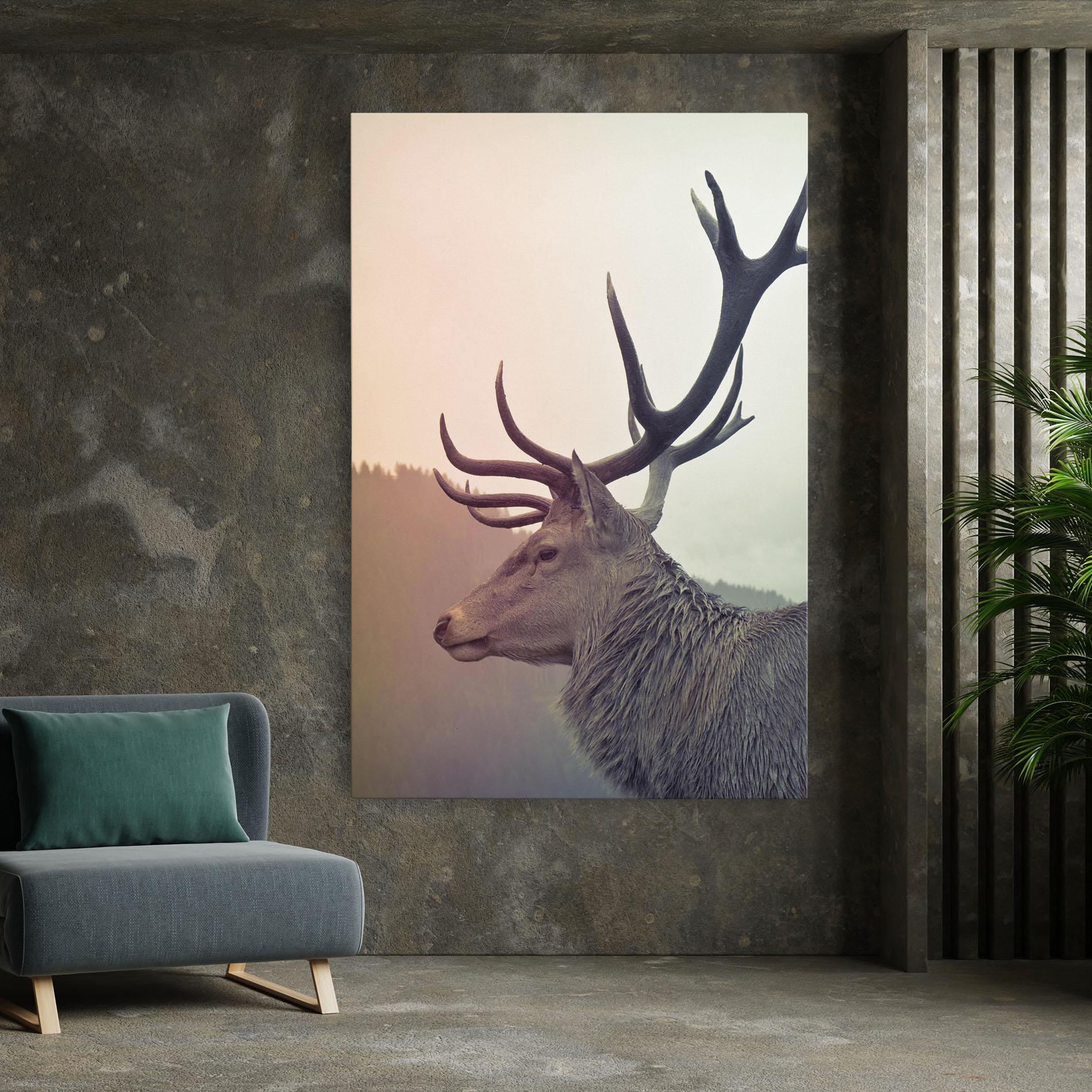 Leinwandbild King Of The Forest mockup 7