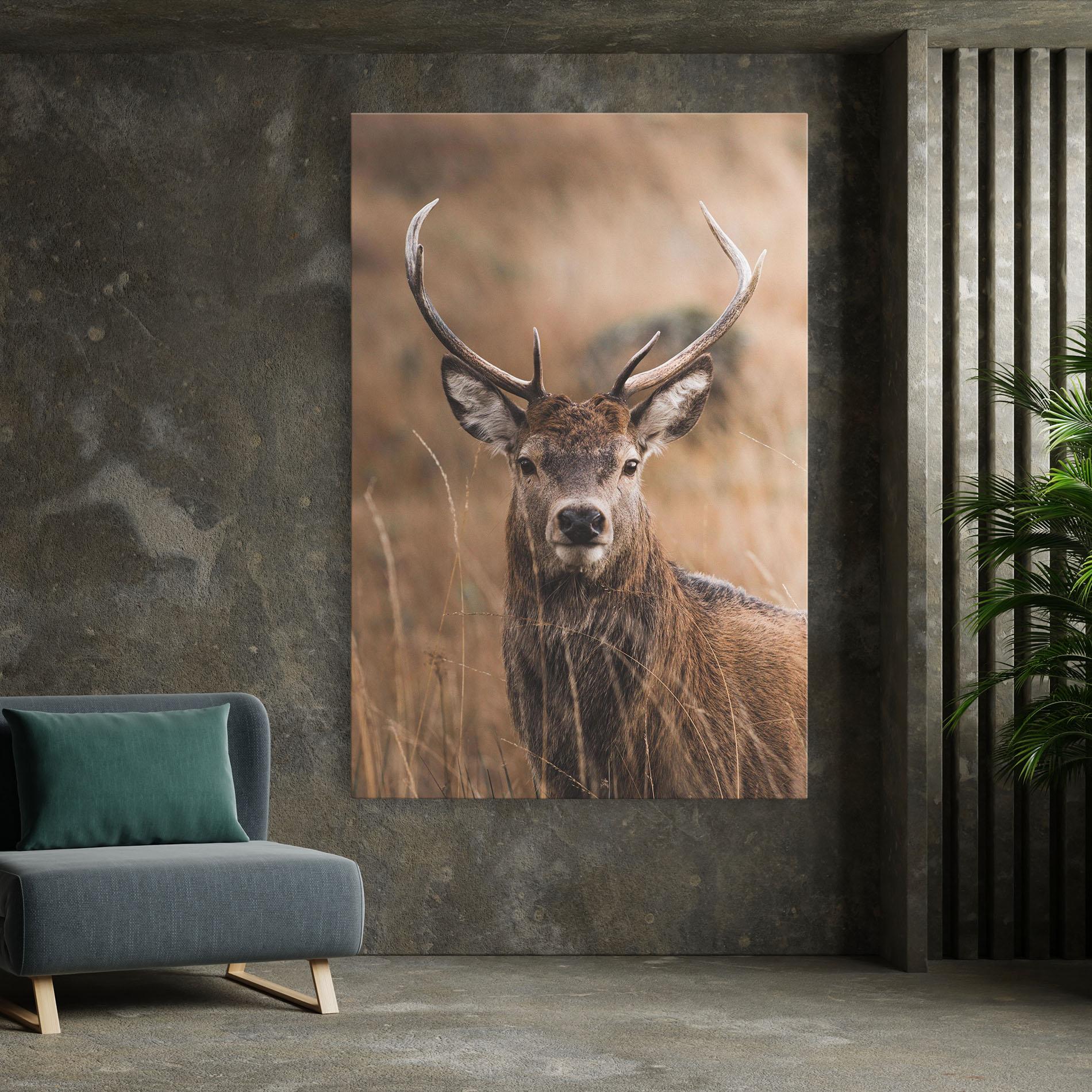 Leinwandbild Majestic Deer mockup 7