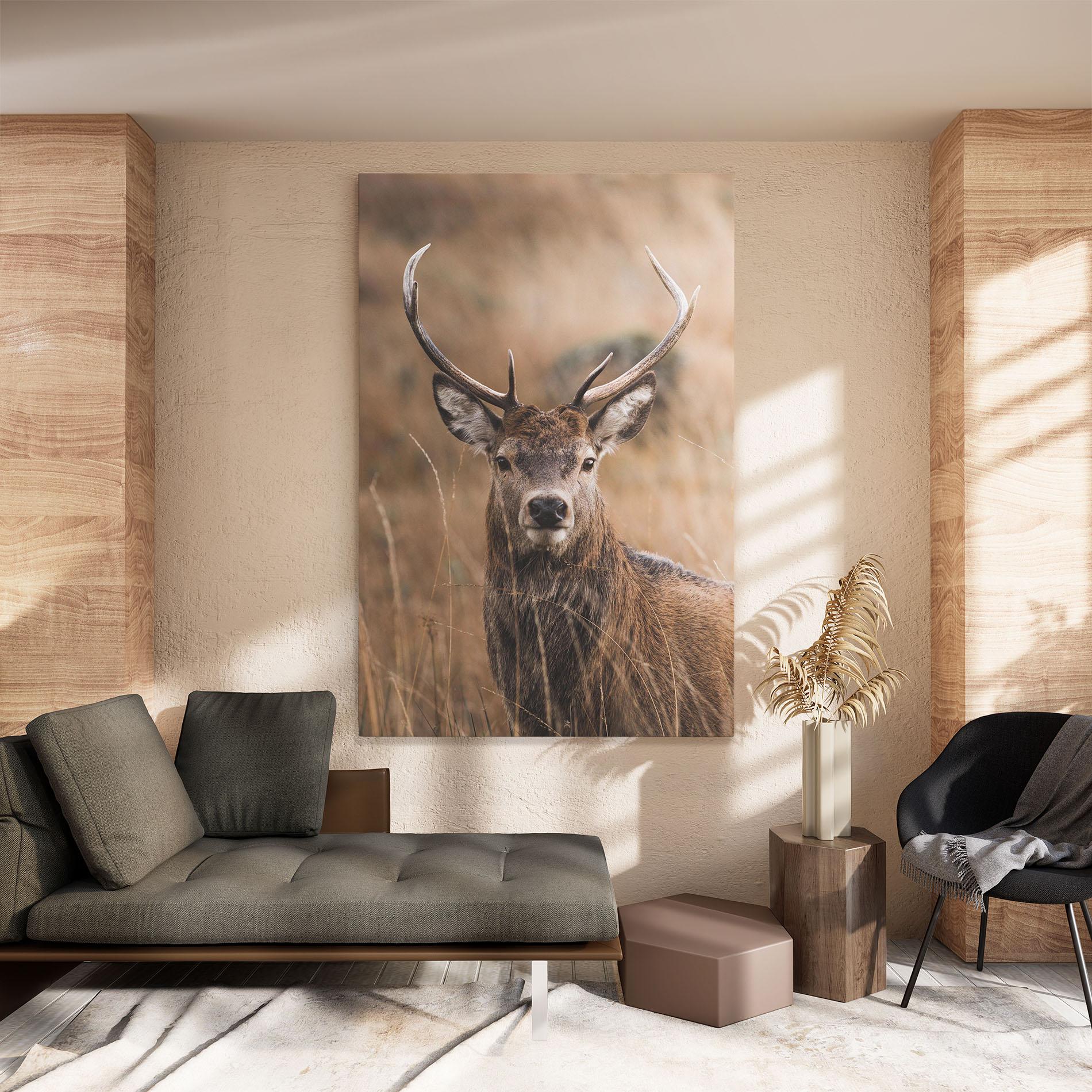 Leinwandbild Majestic Deer mockup 8