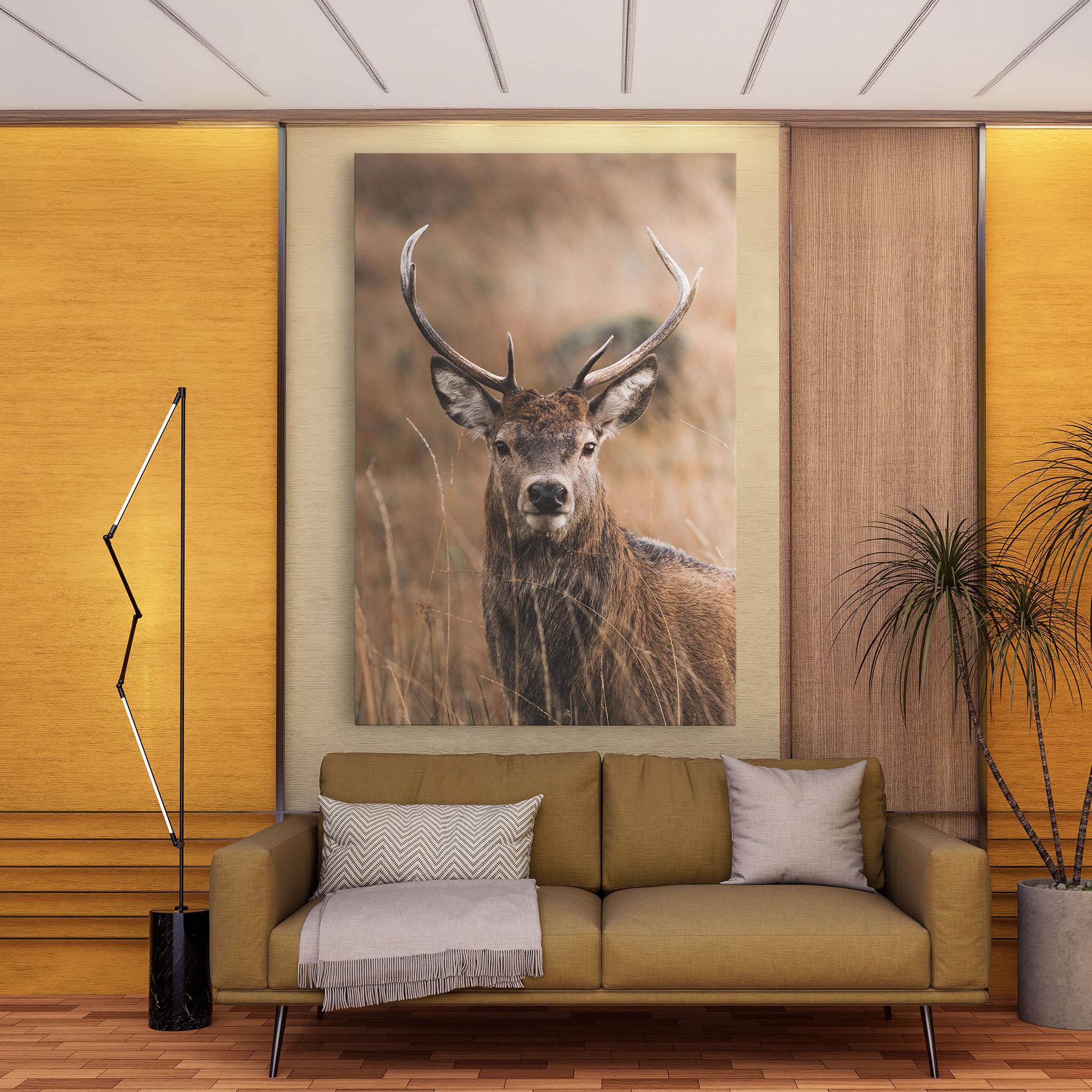 Leinwandbild Majestic Deer mockup 9