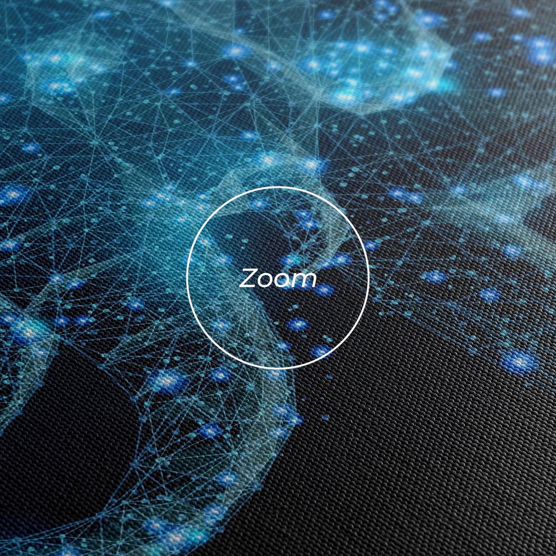 Leinwandbild Digital Elephant mockup 3