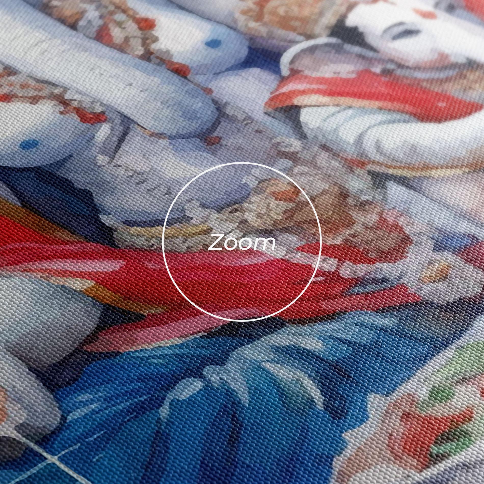 Leinwandbild Durga Puja Festival mockup 3