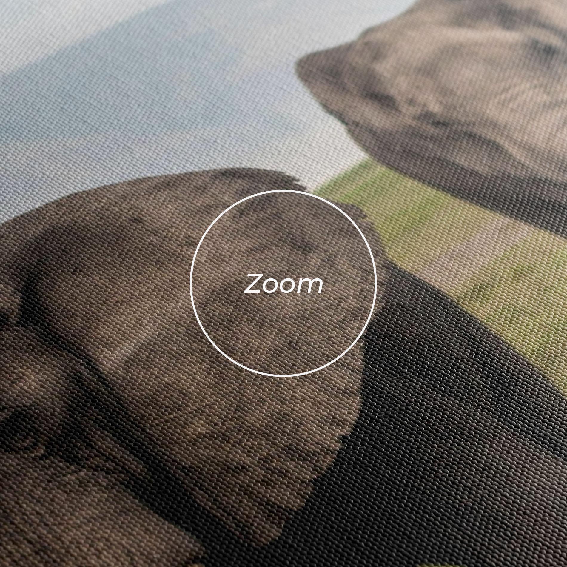 Leinwandbild Elephant Landscape mockup 3