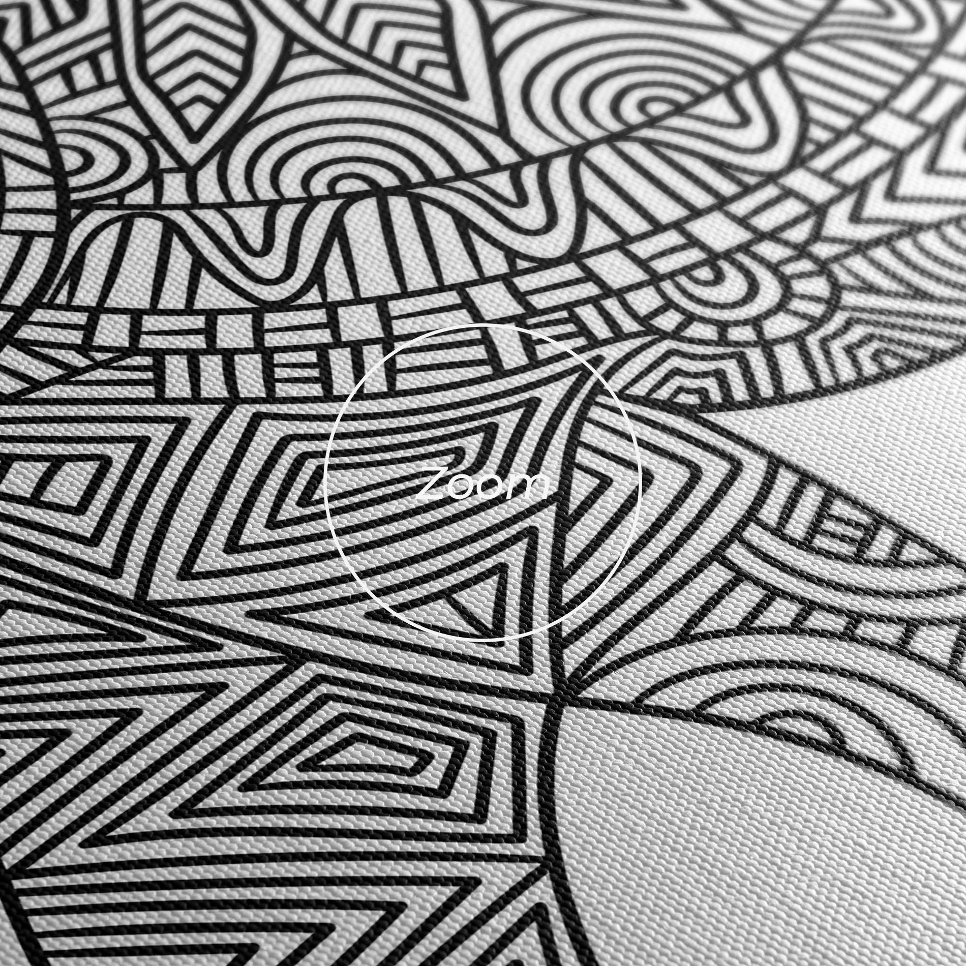 Elephant Mandala mockup 3