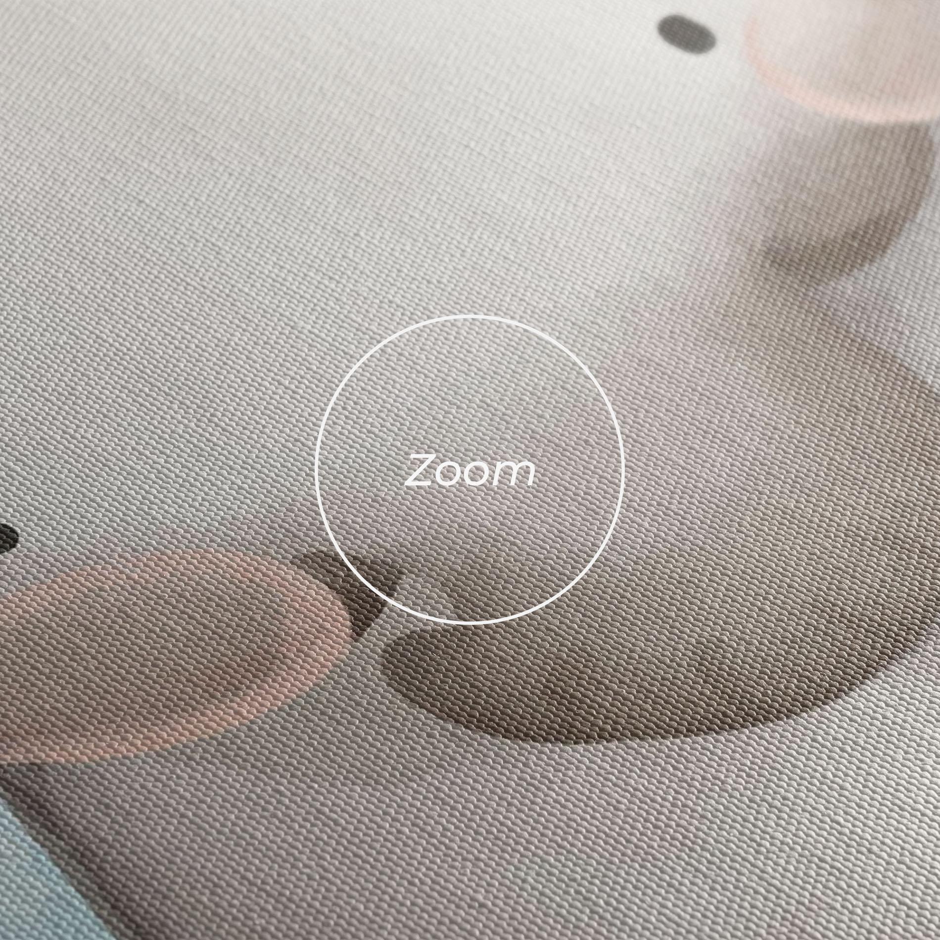 Leinwandbild Elephant On Blue mockup 3