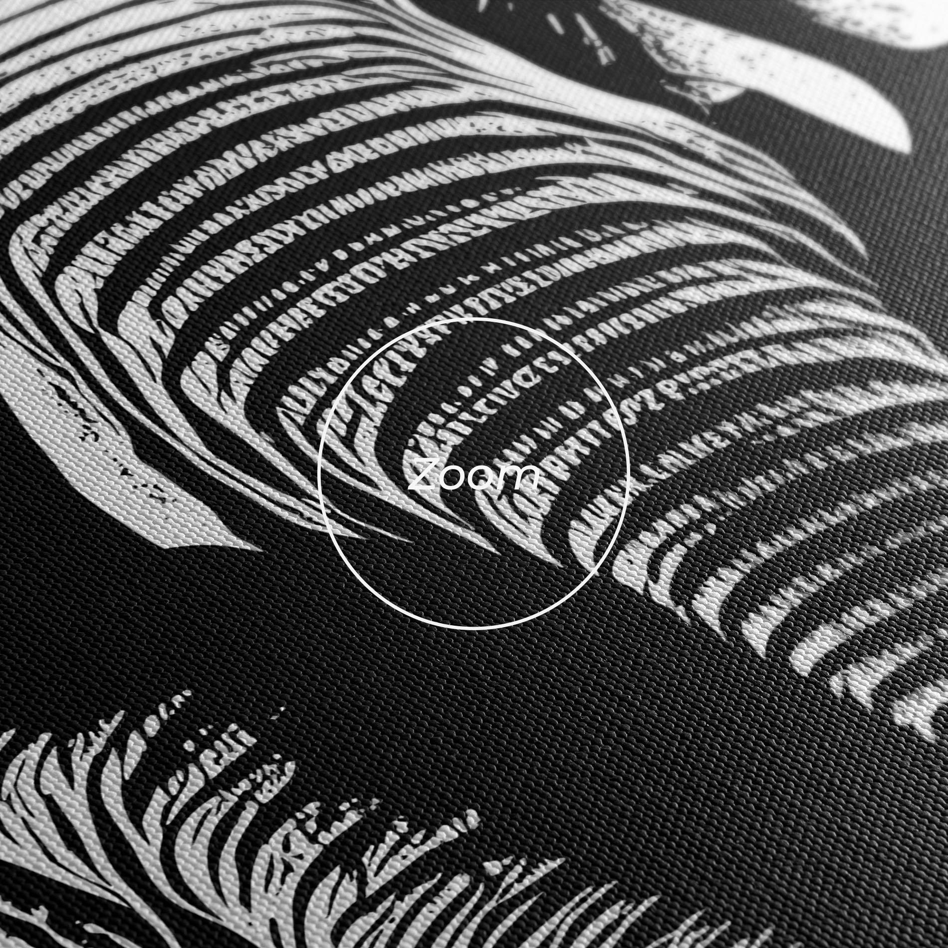 Leinwandbild Elephant White Head mockup 3