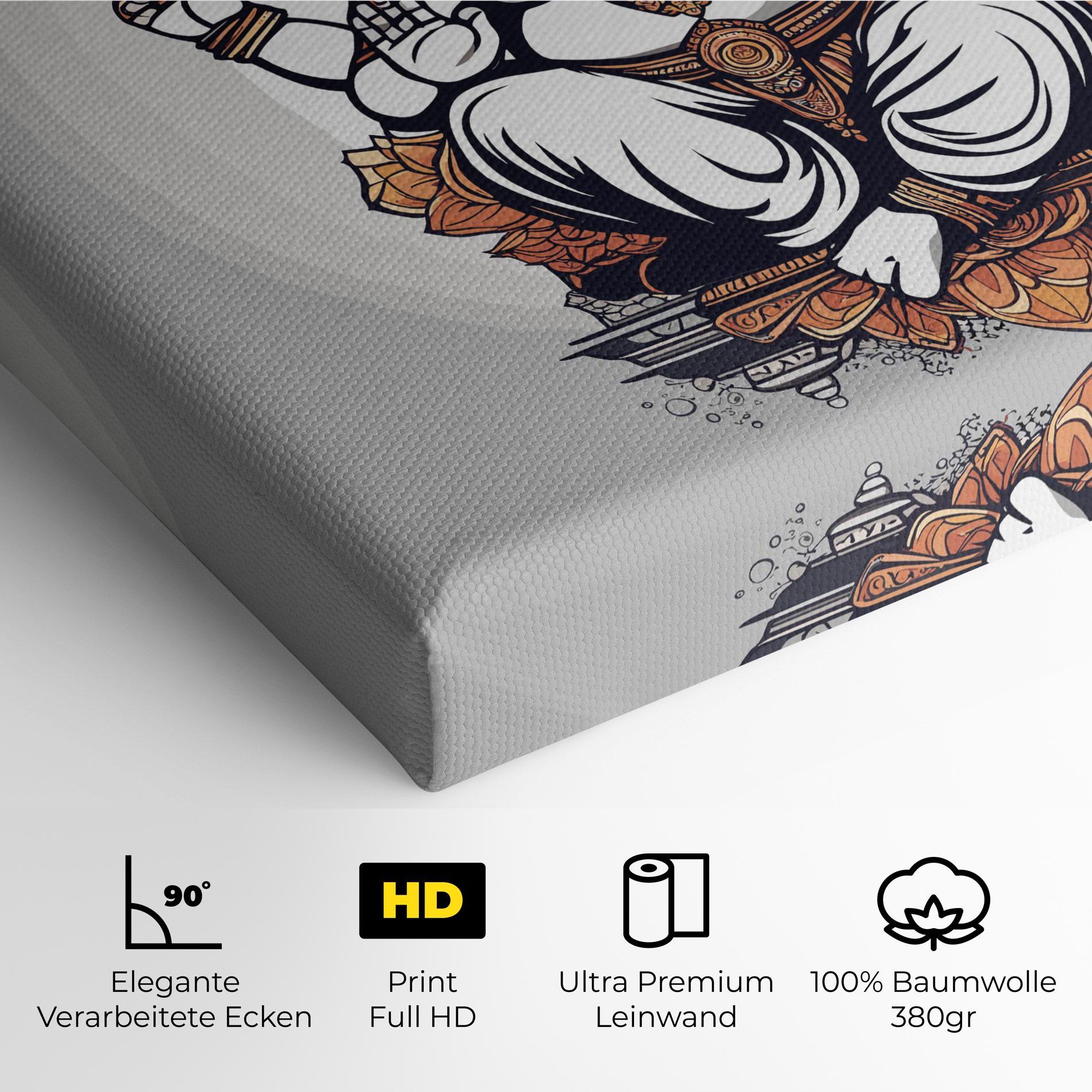 Leinwandbild Chaturthi Greys mockup 4