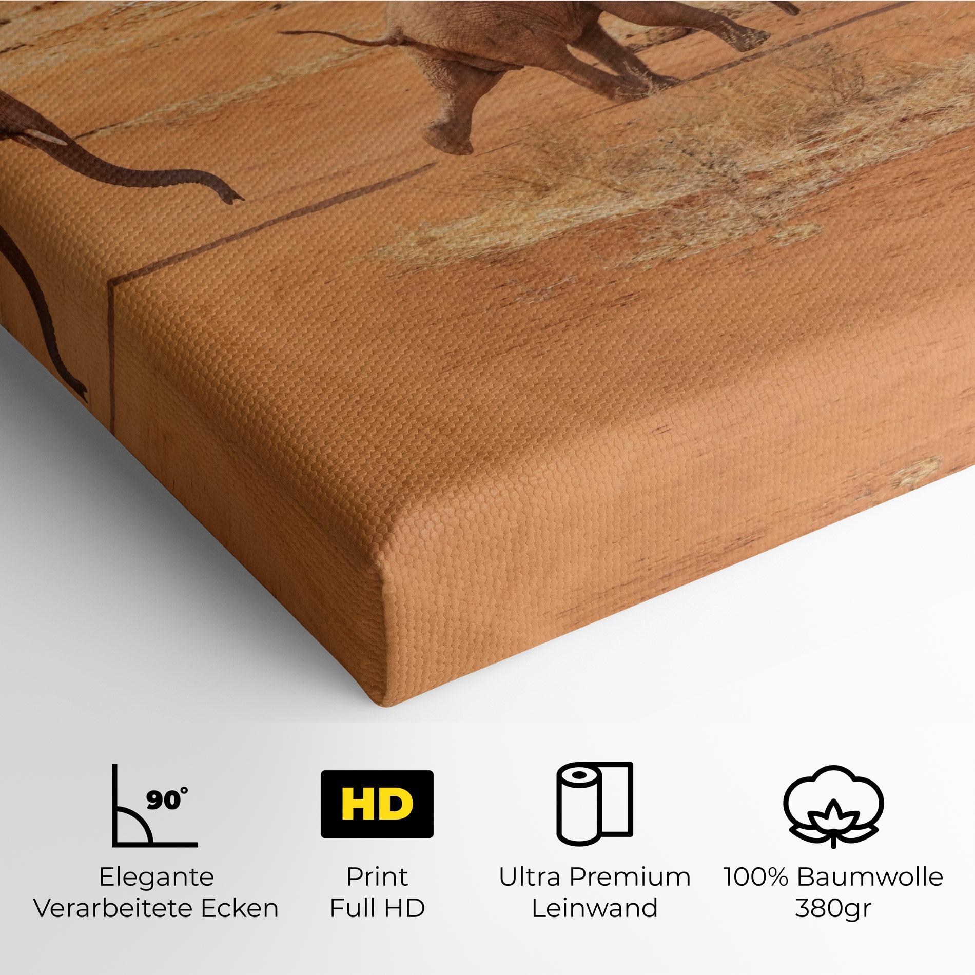Leinwandbild Desert Safari mockup 4