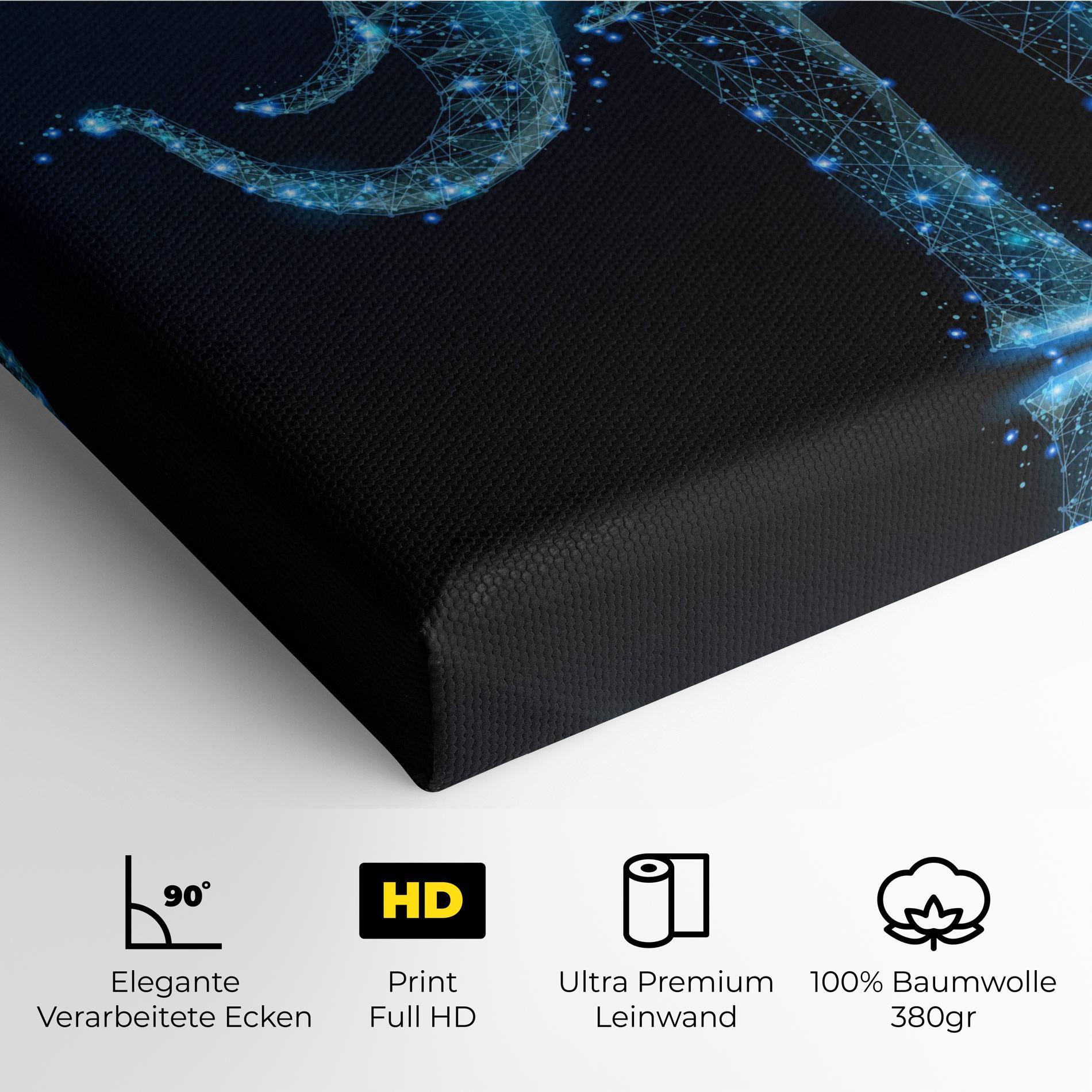 Leinwandbild Digital Elephant mockup 4