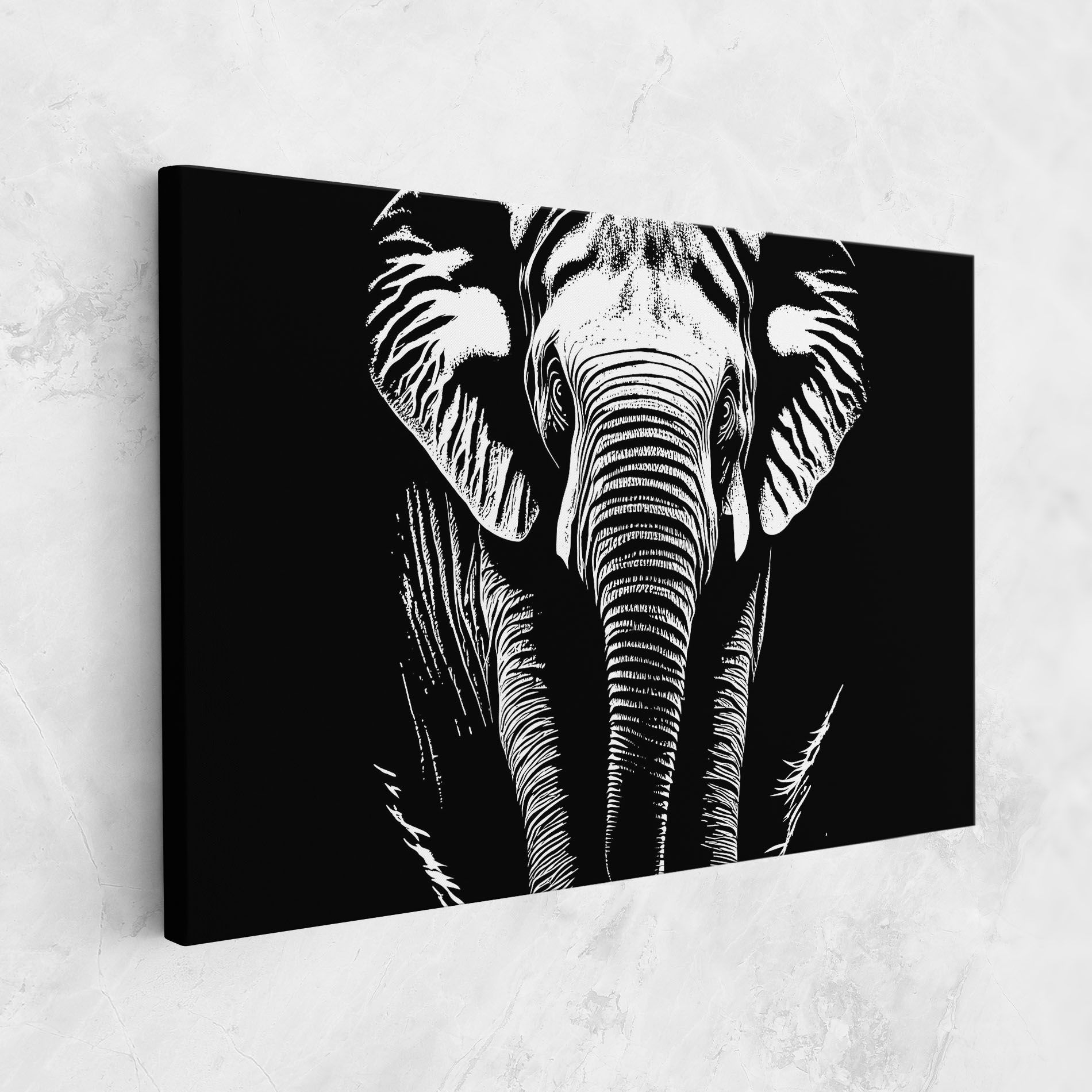 Elephant White Head mockup 1