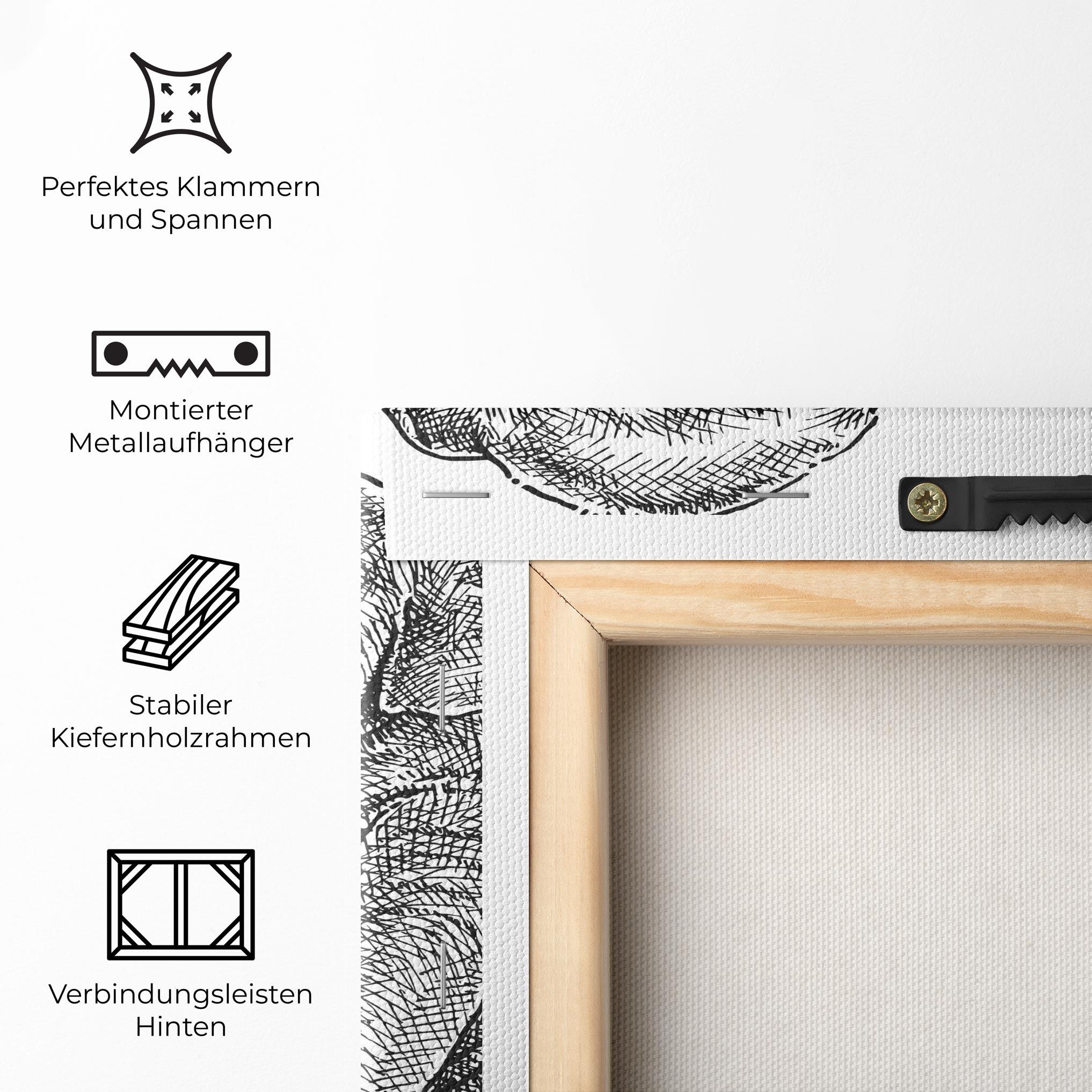 Leinwandbild Baby Elephants mockup 5