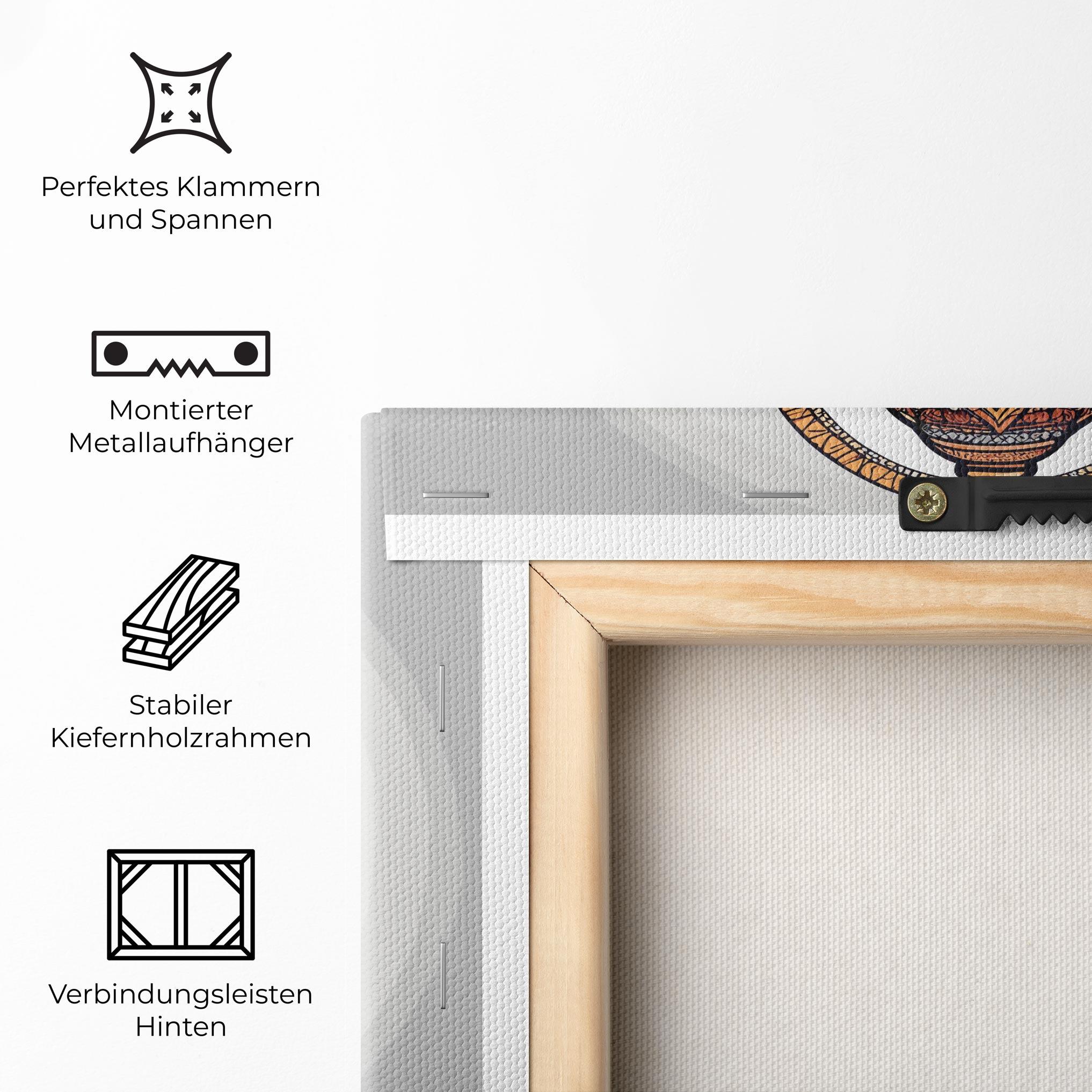 Leinwandbild Chaturthi Greys mockup 5