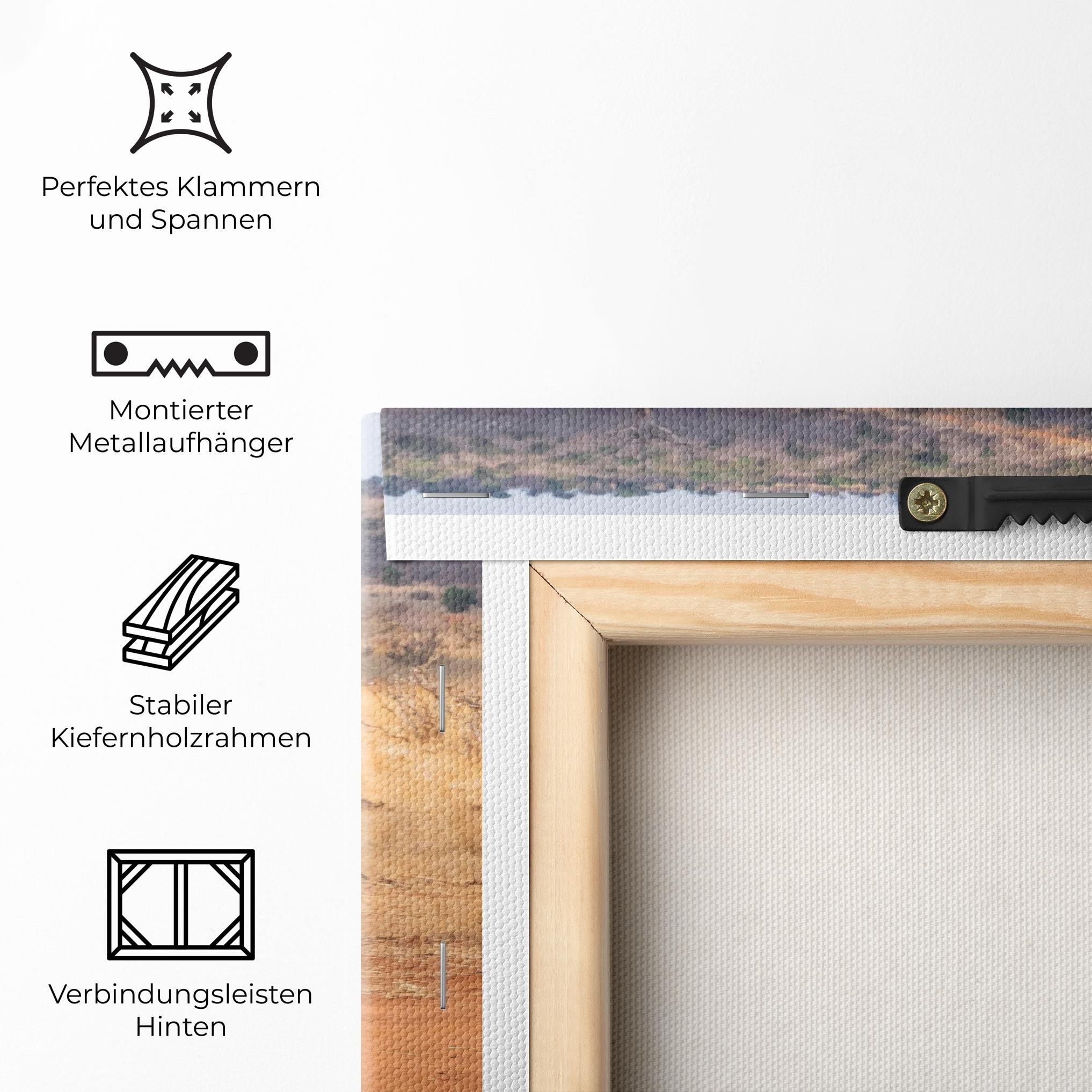 Leinwandbild Desert Safari mockup 5