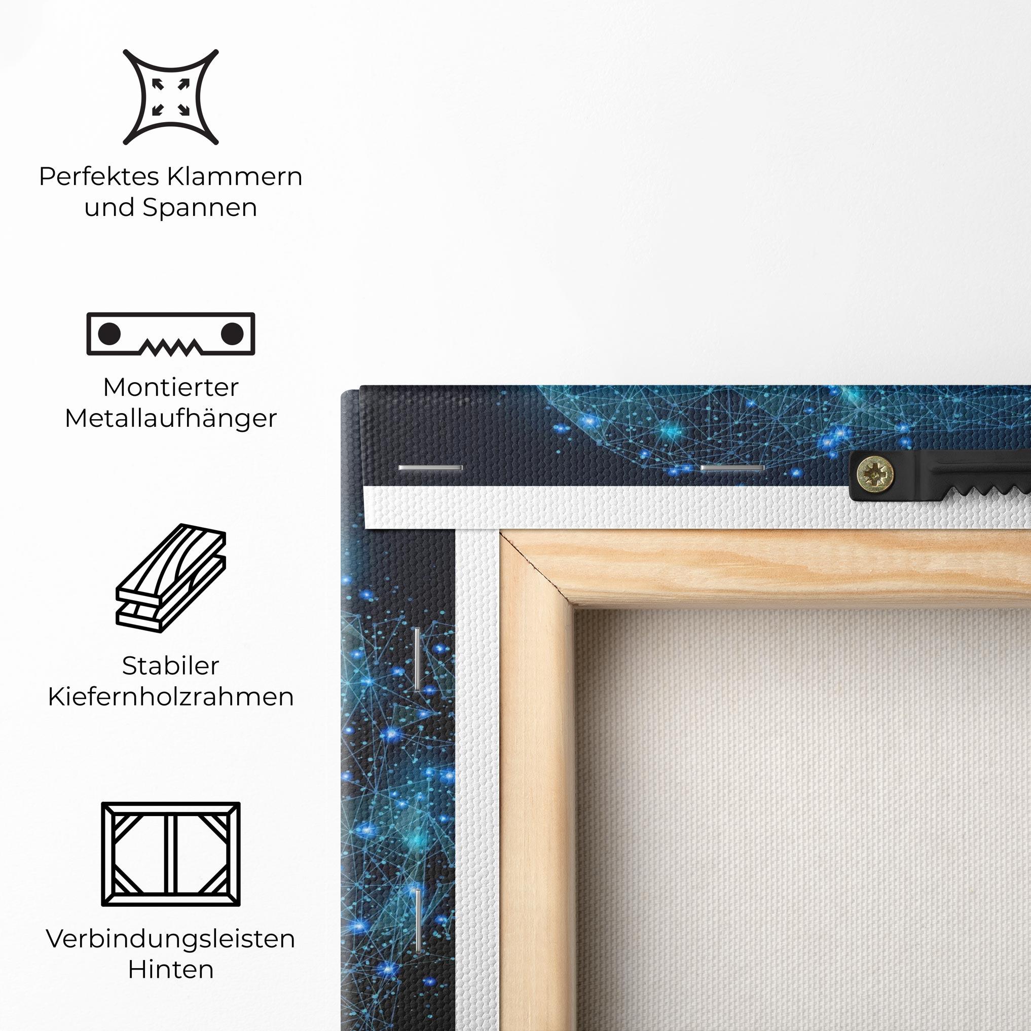 Leinwandbild Digital Elephant mockup 5