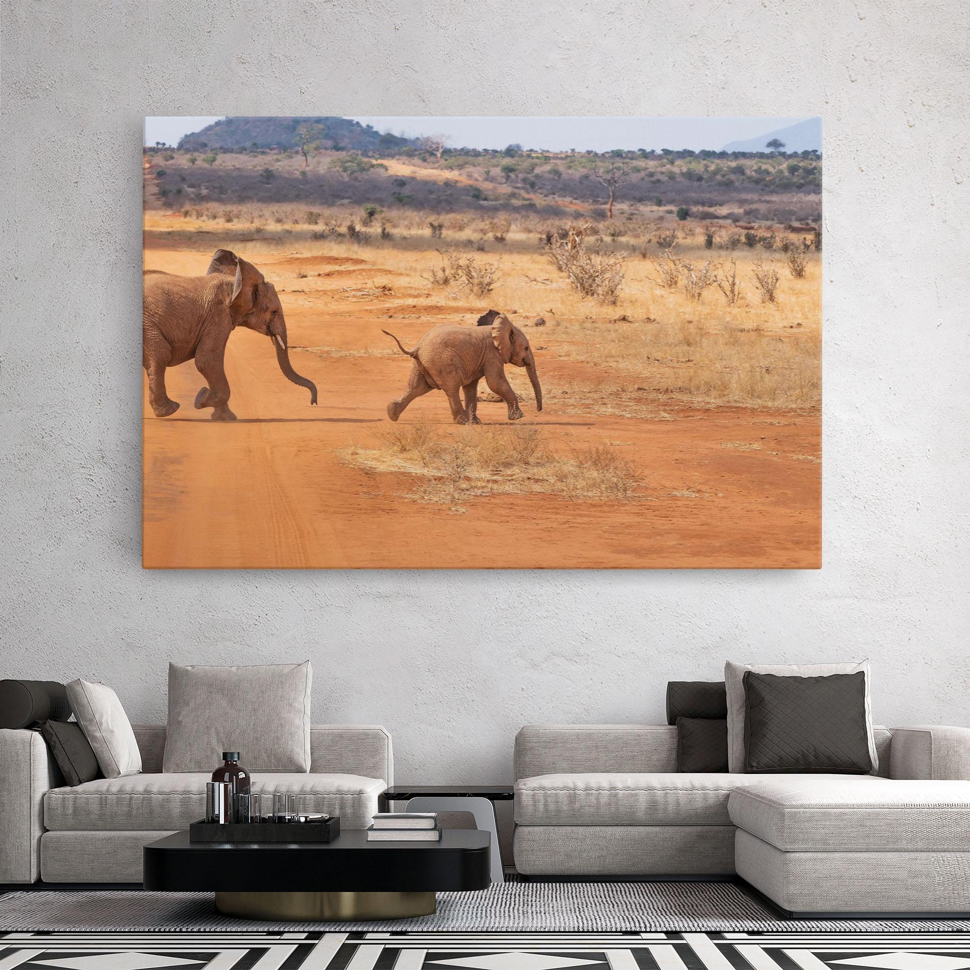 Leinwandbild Desert Safari mockup 2