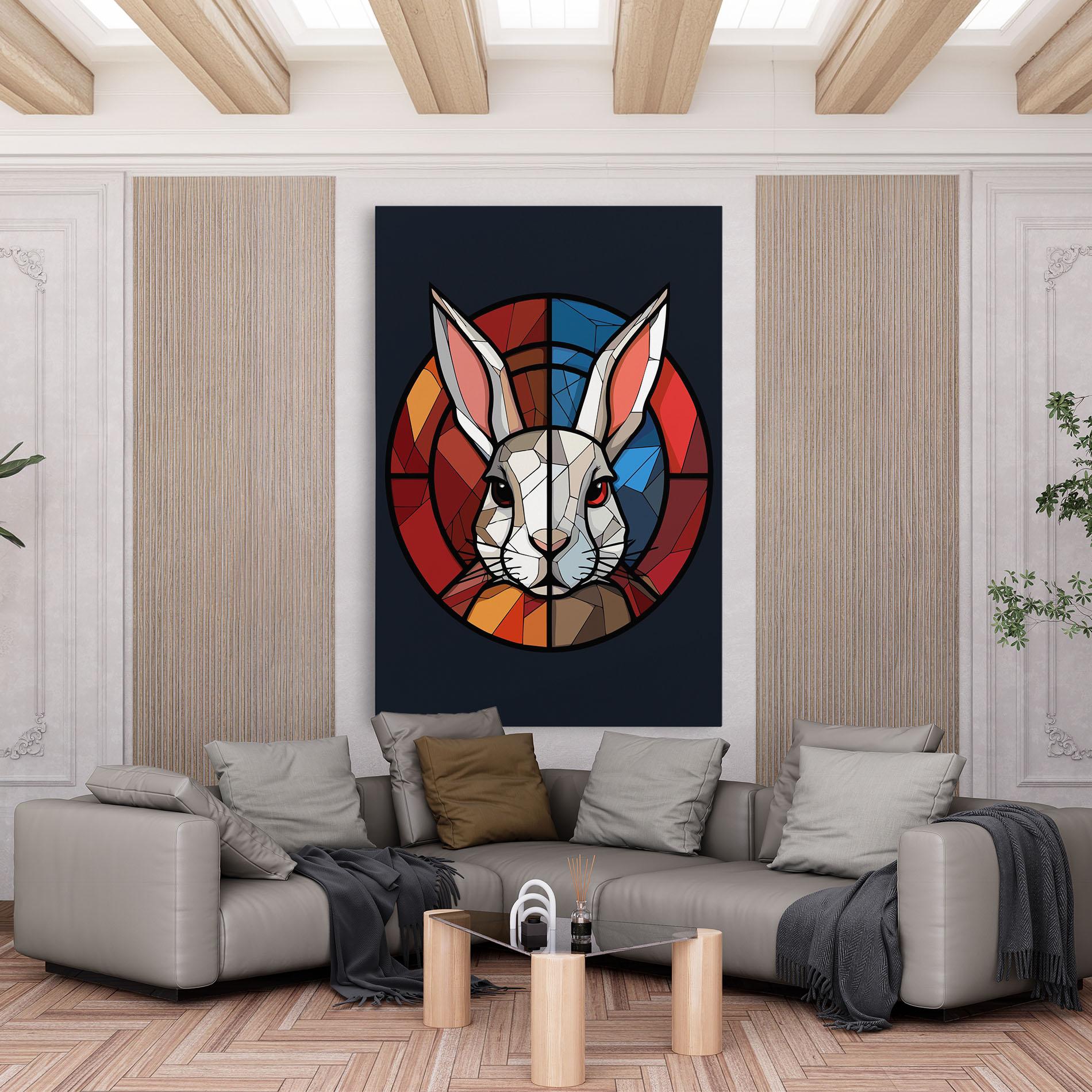 Leinwandbild Bunny mockup 6