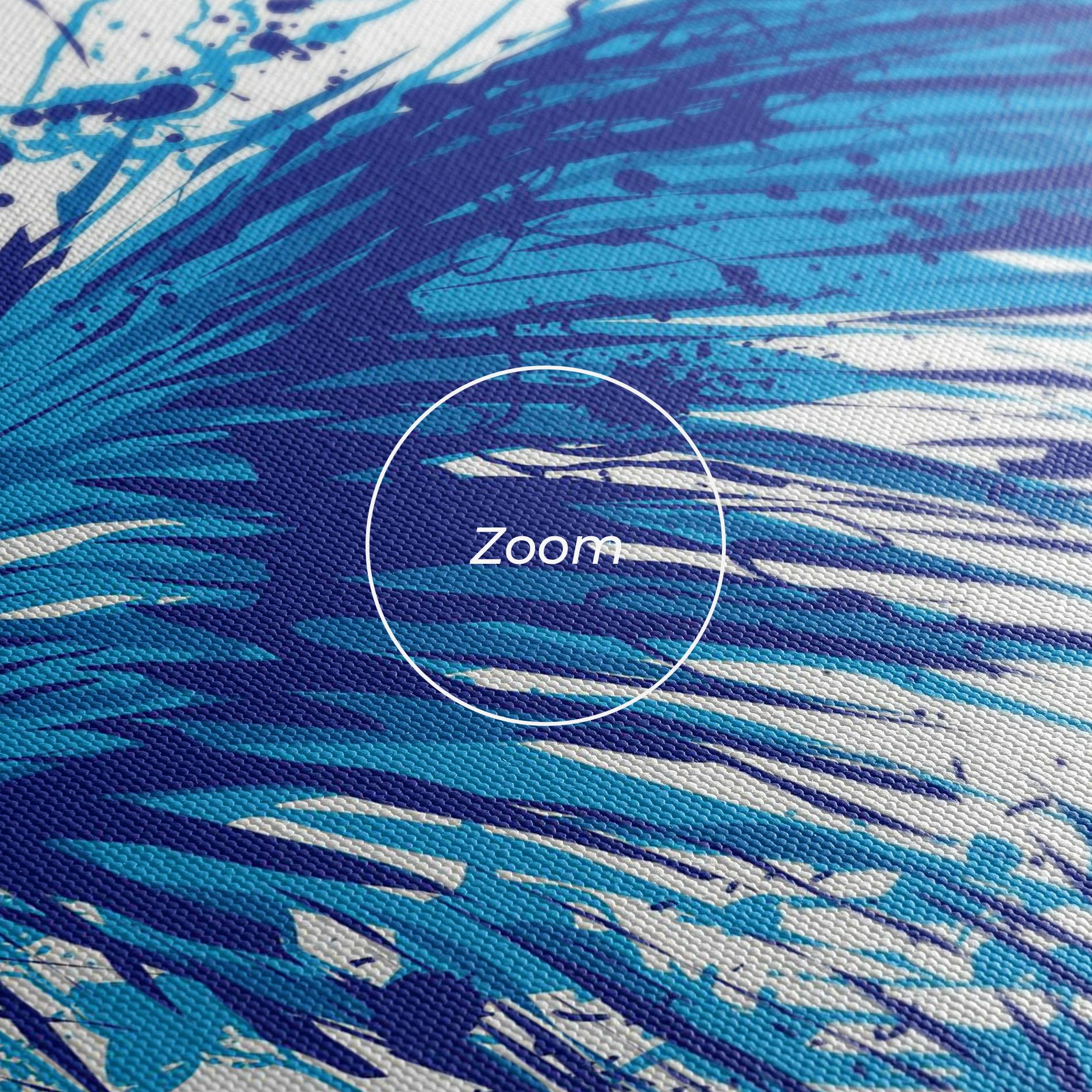 Leinwandbild Blue Bunny mockup 3