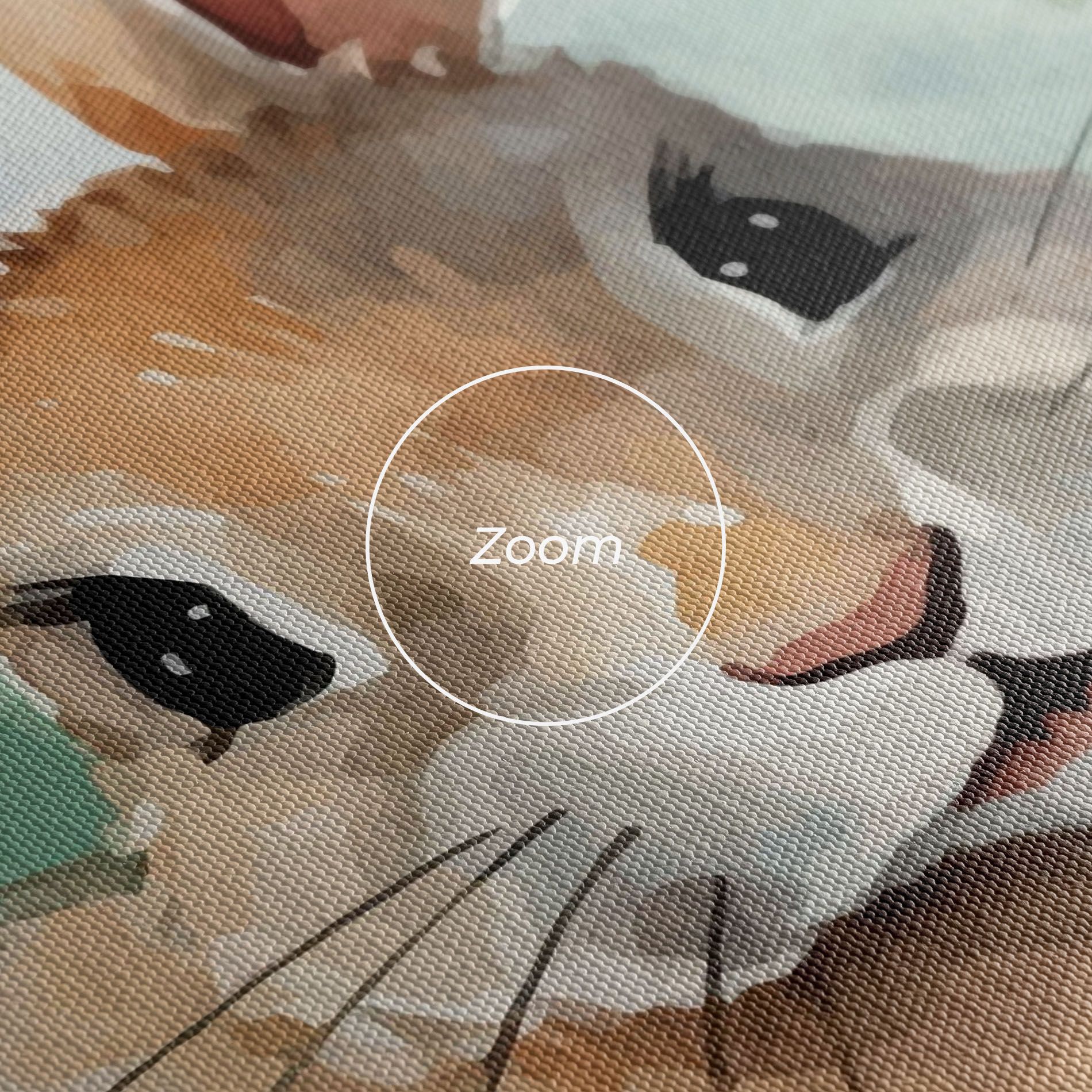 Brown Cream Bunny mockup 3