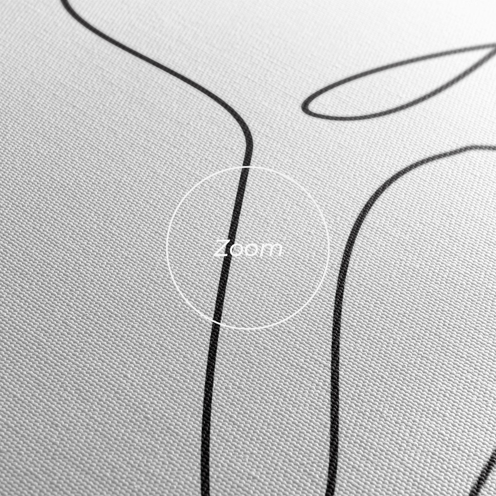 Leinwandbild Cute Rabbit mockup 3